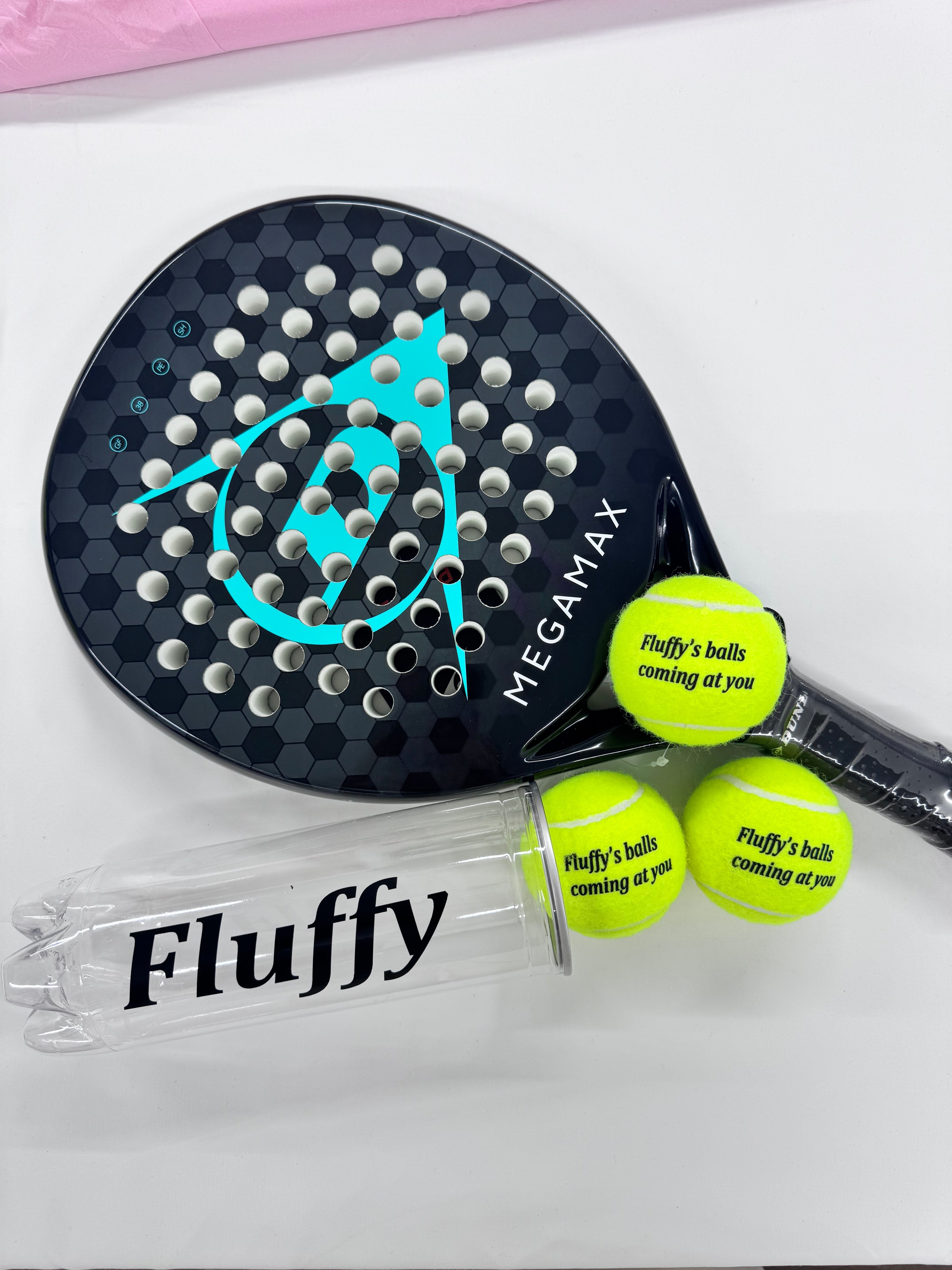 Personalised Padel Balls - Standard text edition