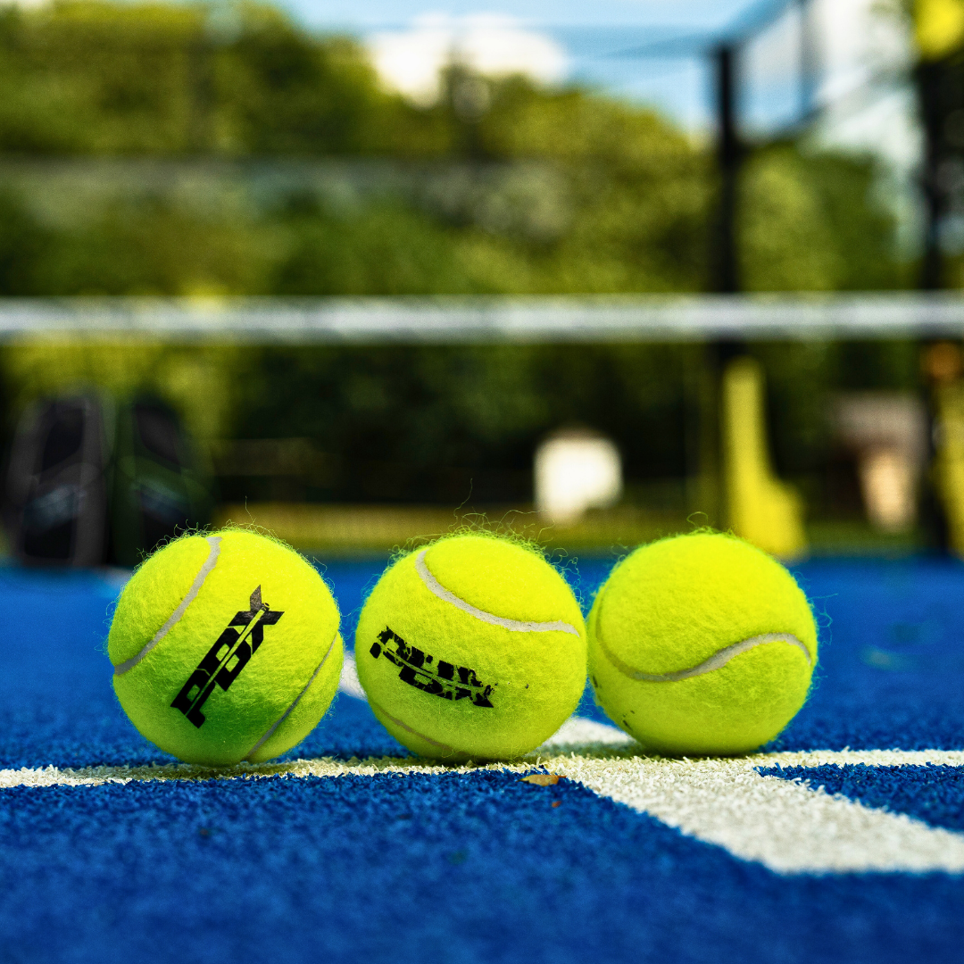 PDX Padel Balls Pack of 3 | High Performance | Durable Felt | Indoor Outdoor