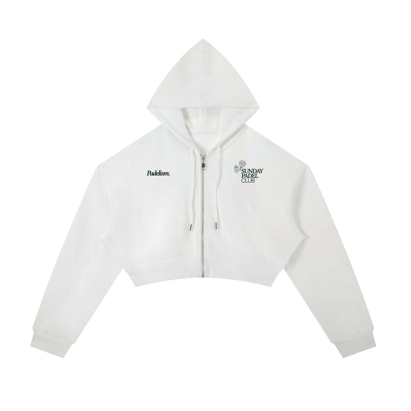 Sunday Padel Club Cropped Hoodie