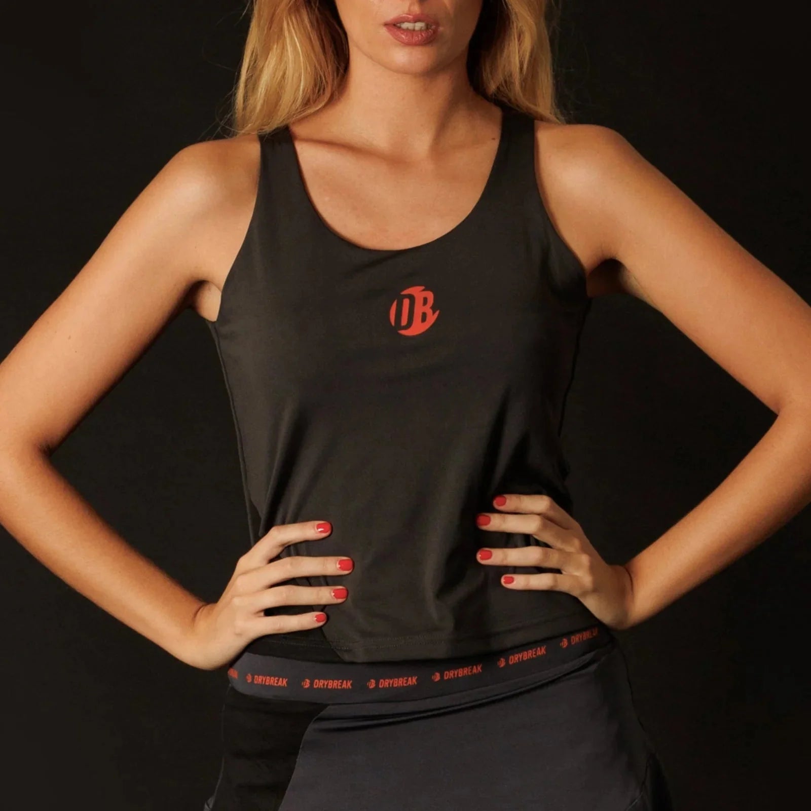 Women's Tank Top Drybreak Black