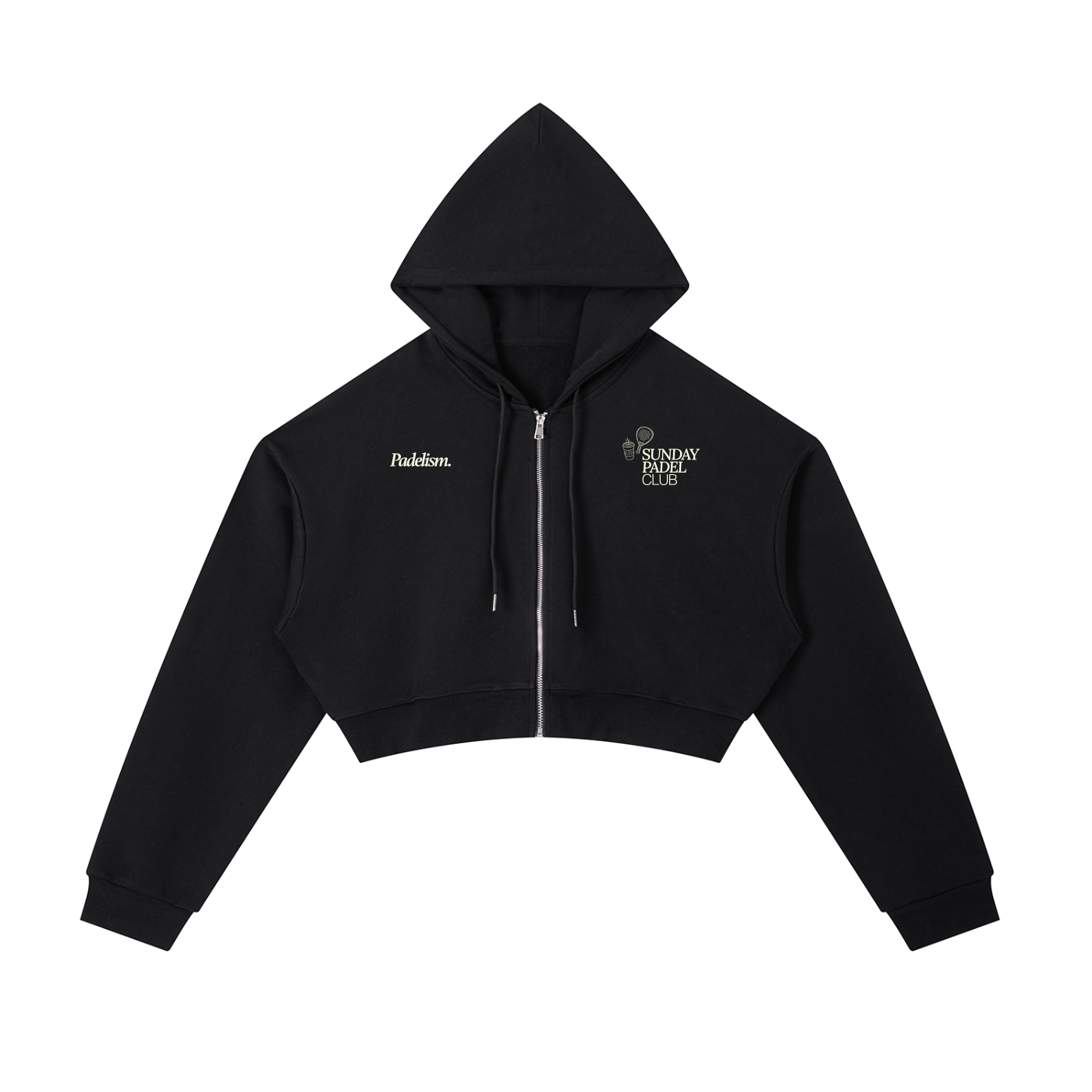 Sunday Padel Club Cropped Hoodie