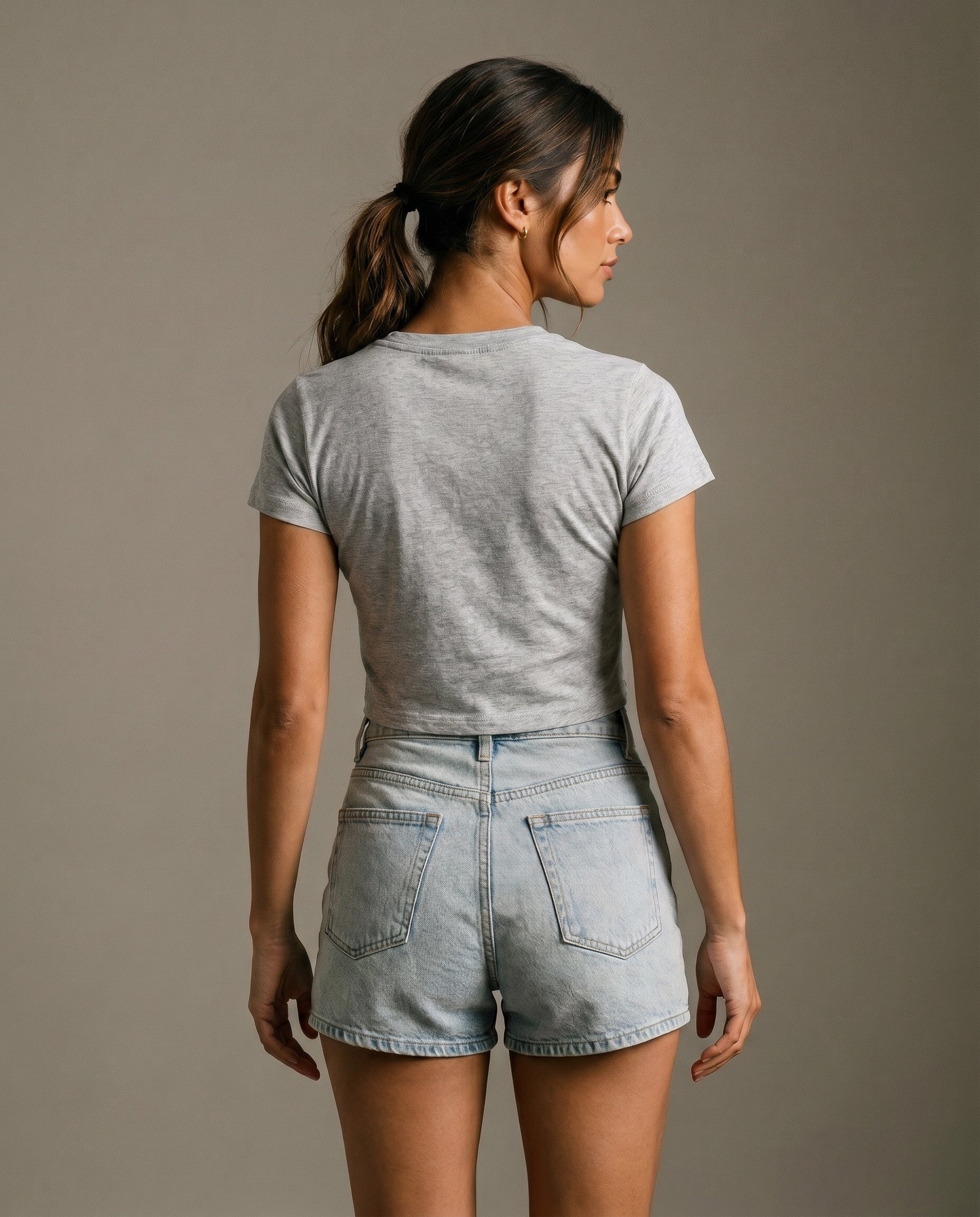 Cute and Competitive Cropped T-Shirt
