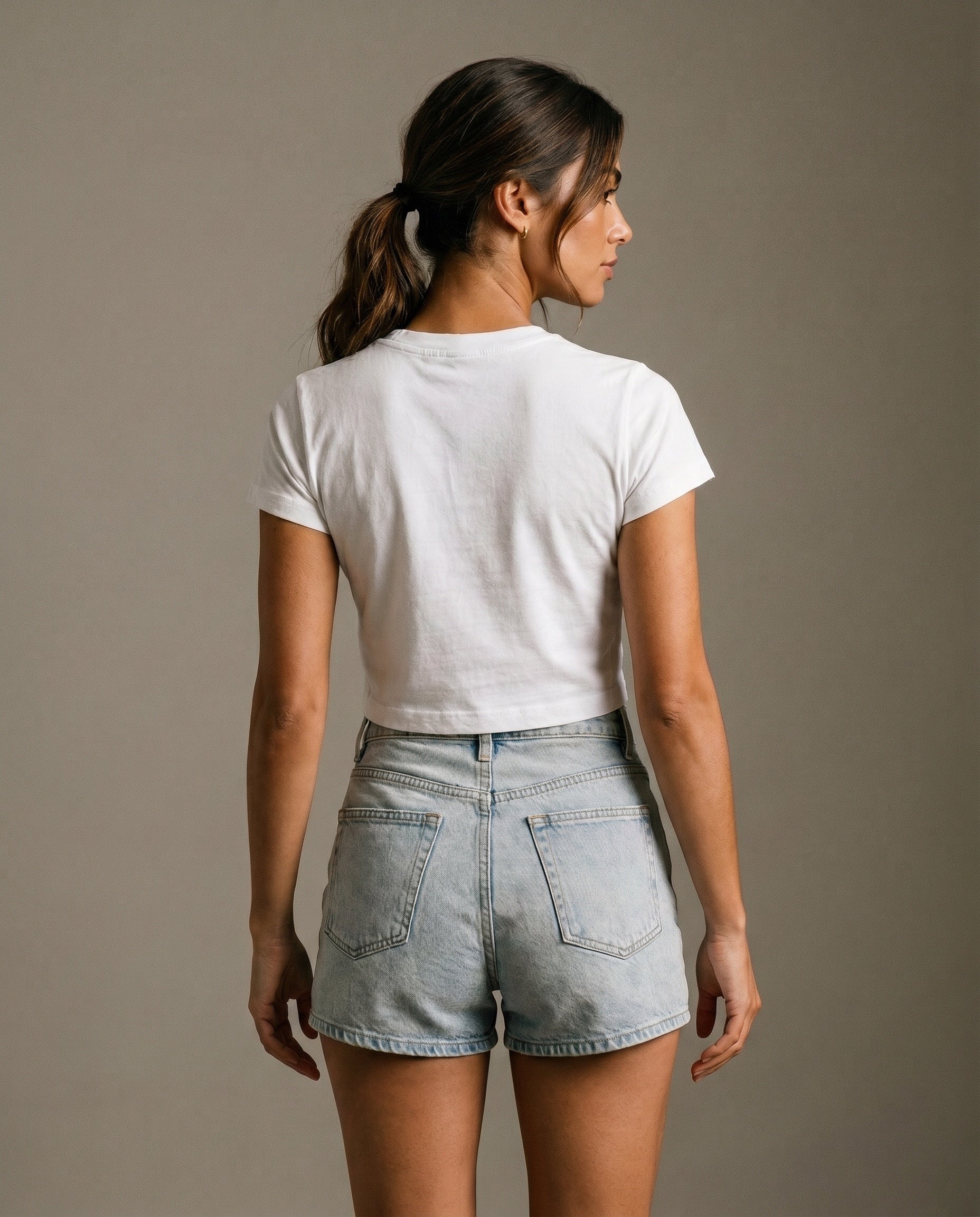 Cute and Competitive Cropped T-Shirt
