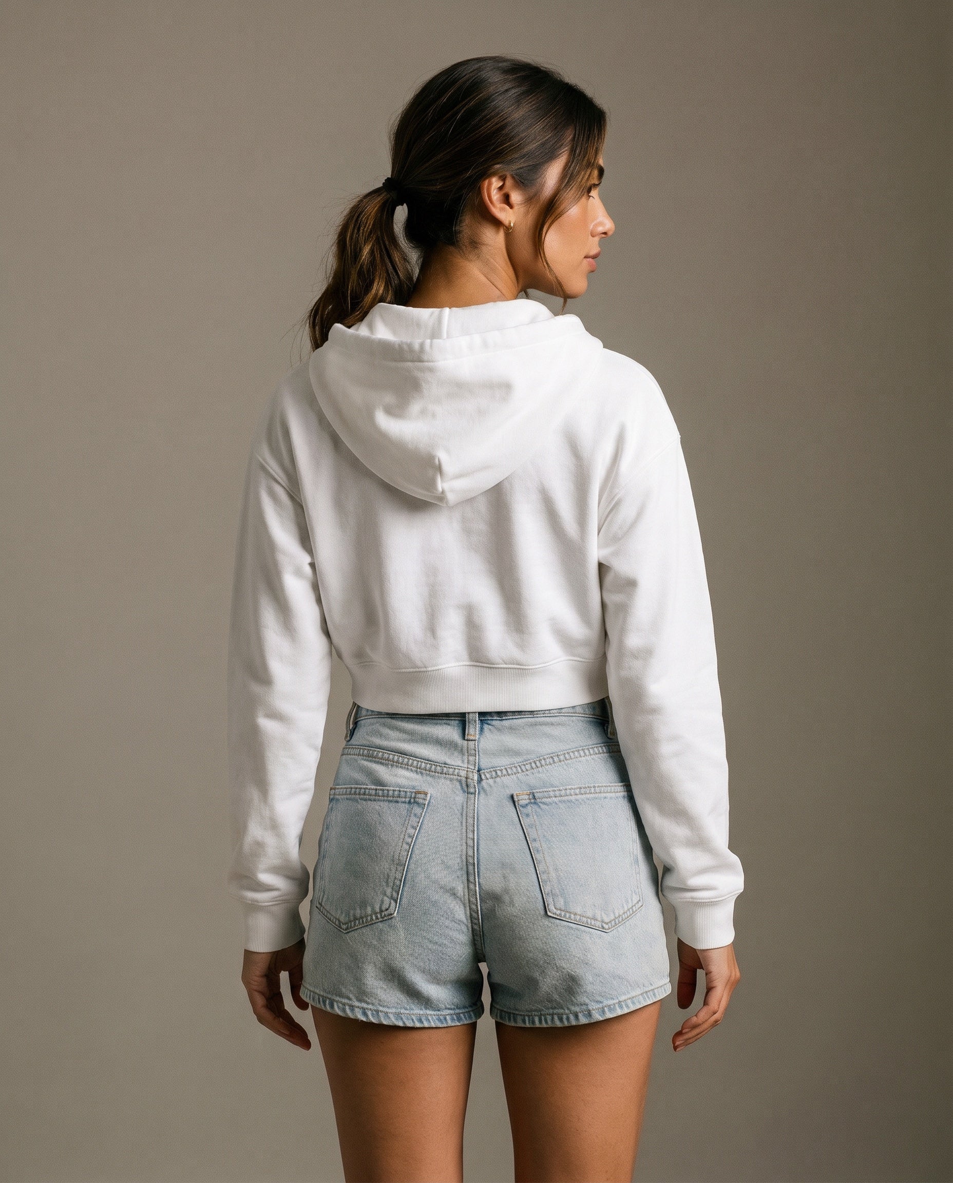 Game, Set, Matcha Cropped Hoodie