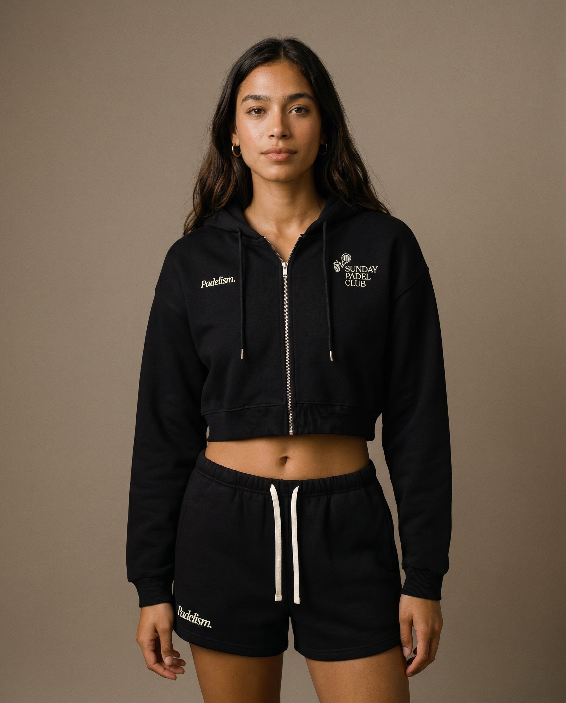 Sunday Padel Club Cropped Hoodie