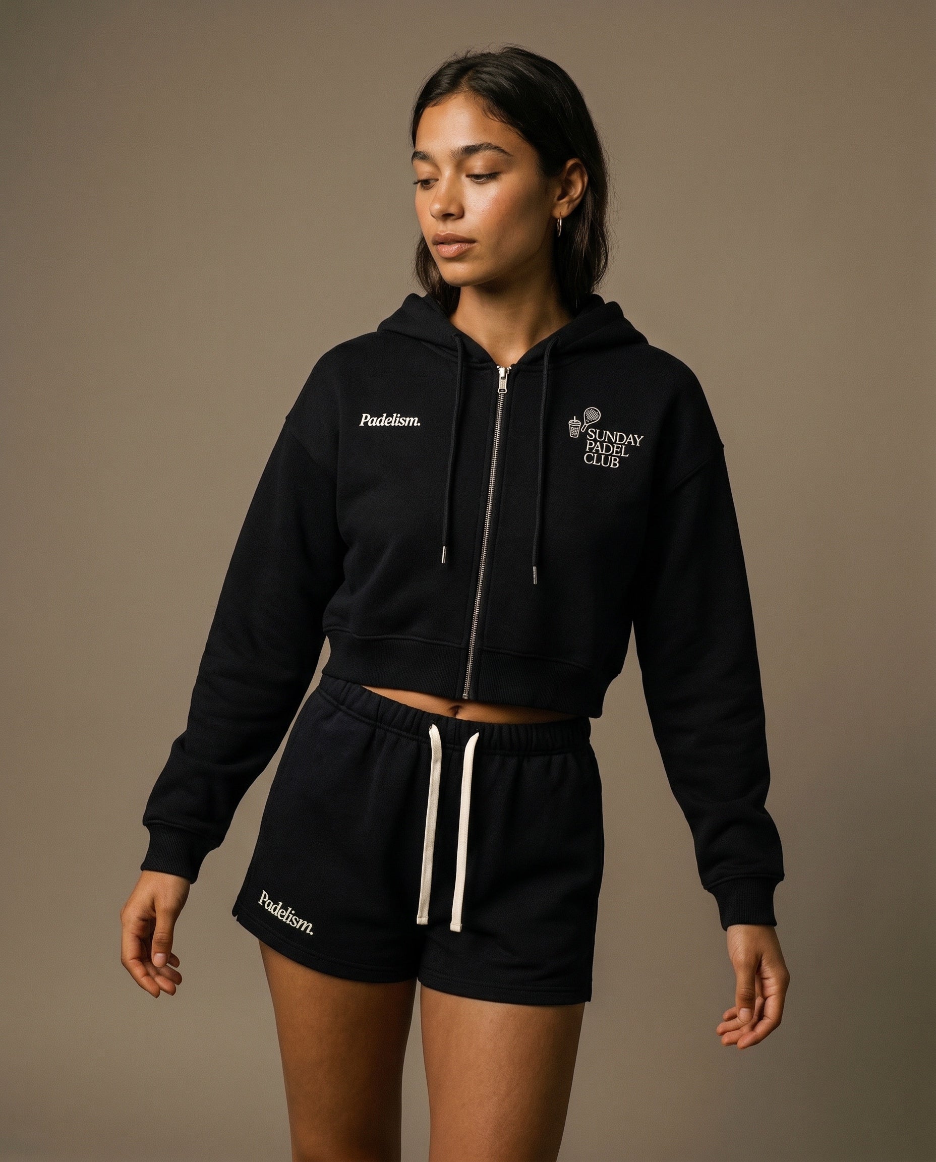 Sunday Padel Club Cropped Hoodie