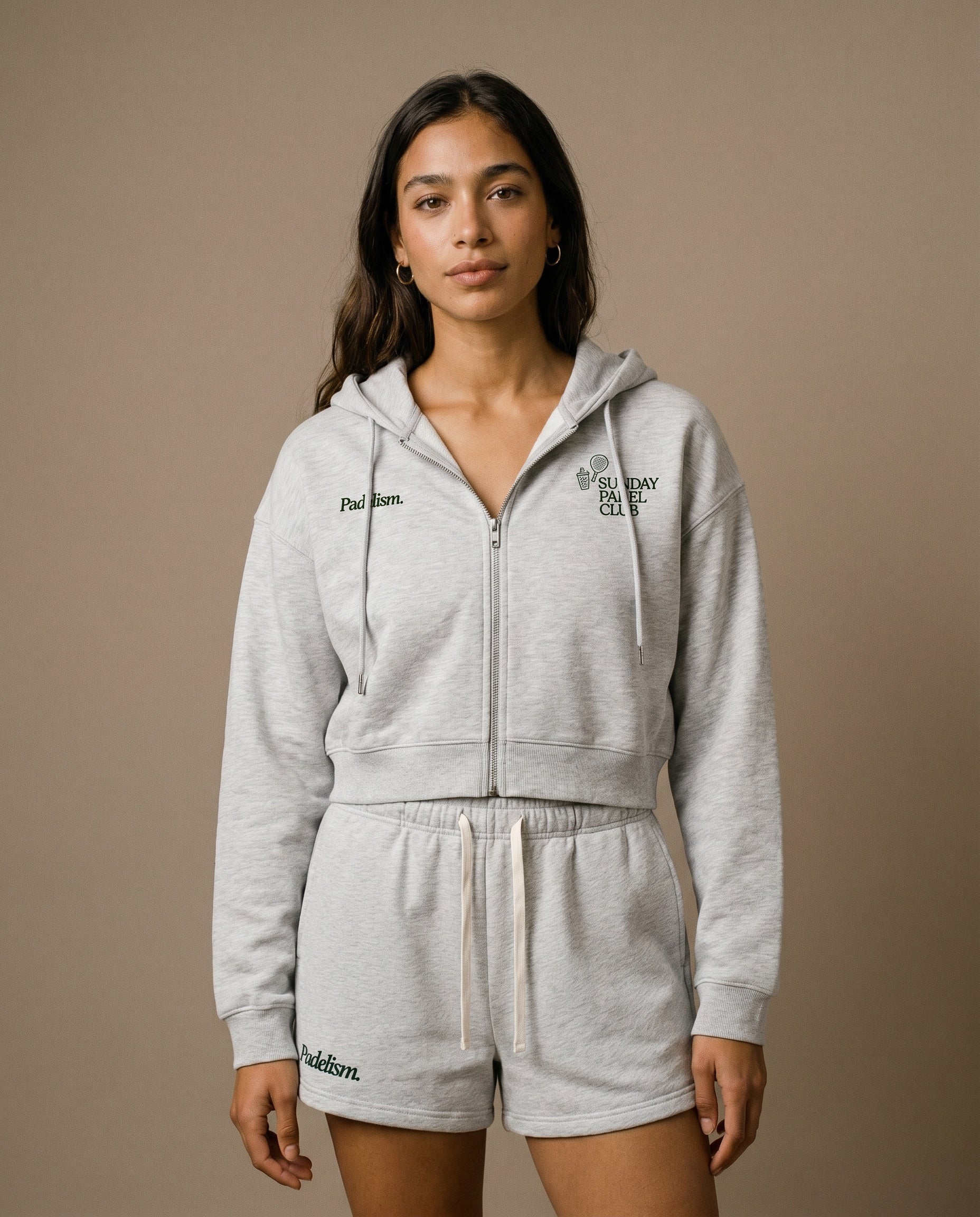 Sunday Padel Club Cropped Hoodie