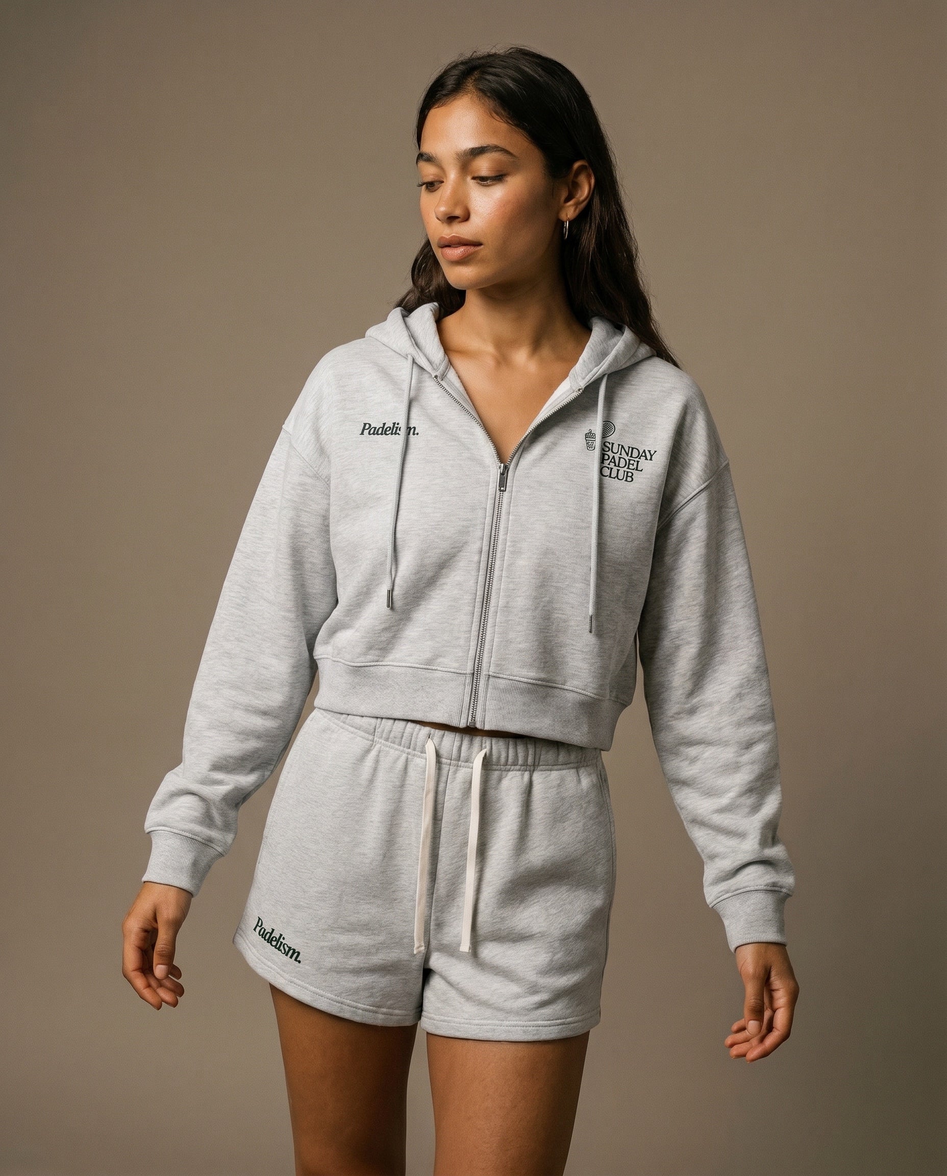 Sunday Padel Club Cropped Hoodie