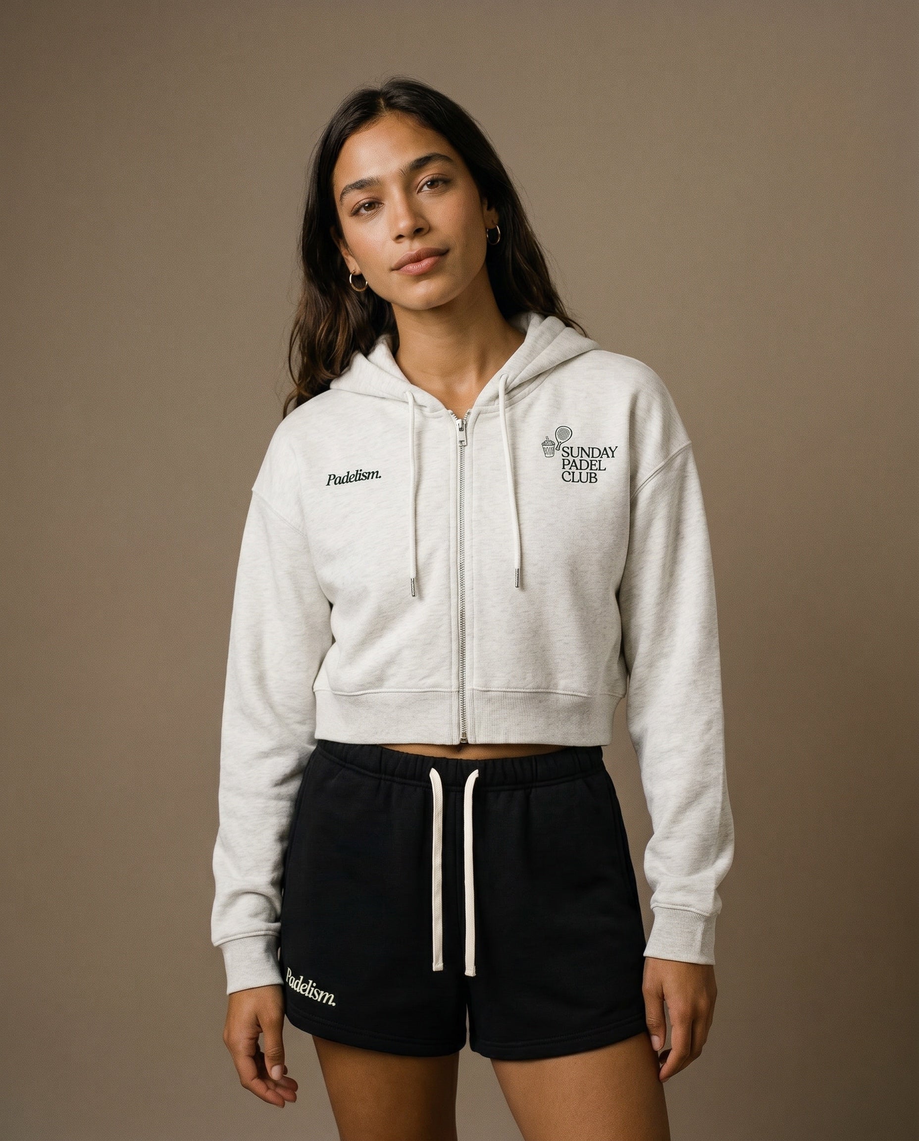 Sunday Padel Club Cropped Hoodie
