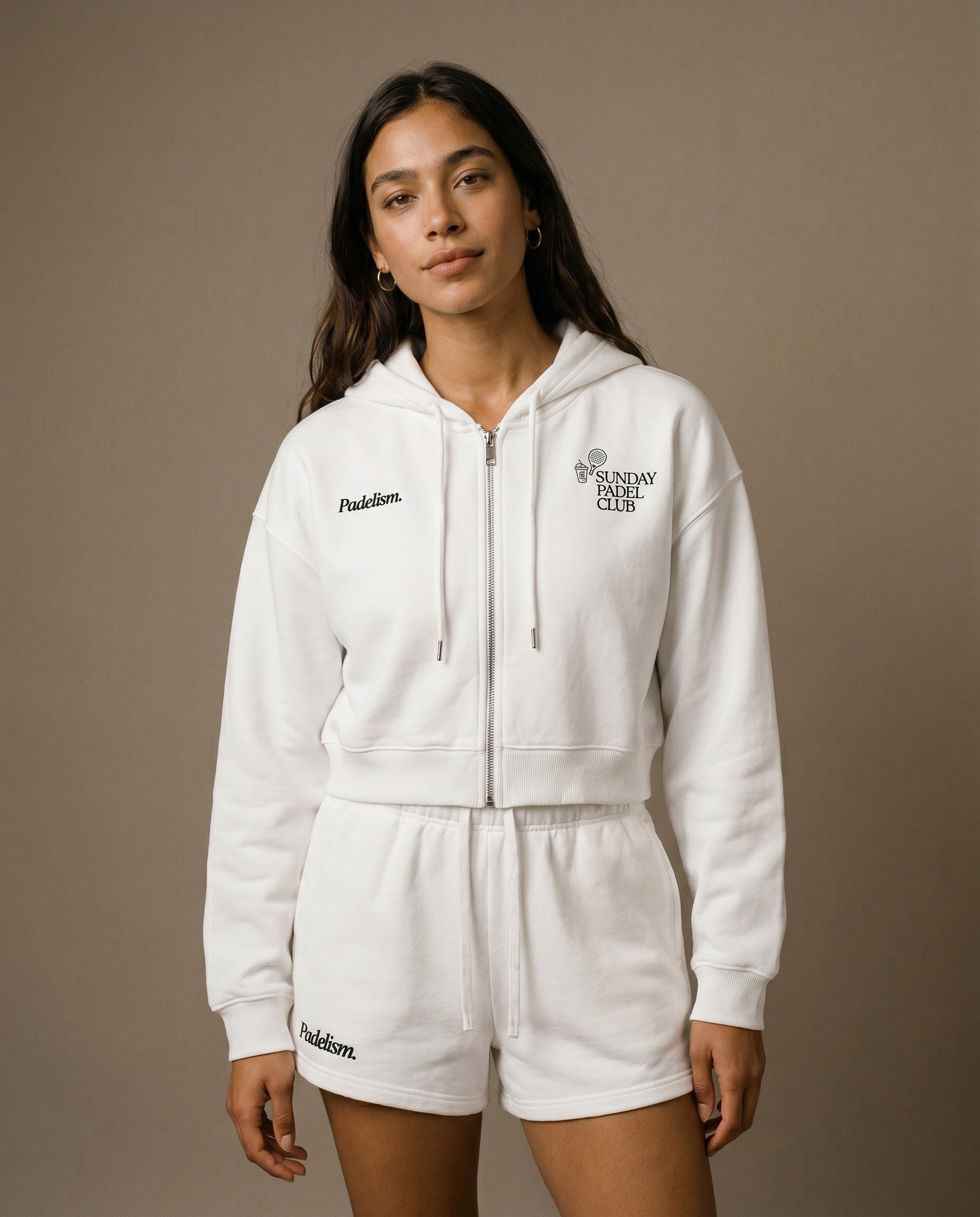Sunday Padel Club Cropped Hoodie