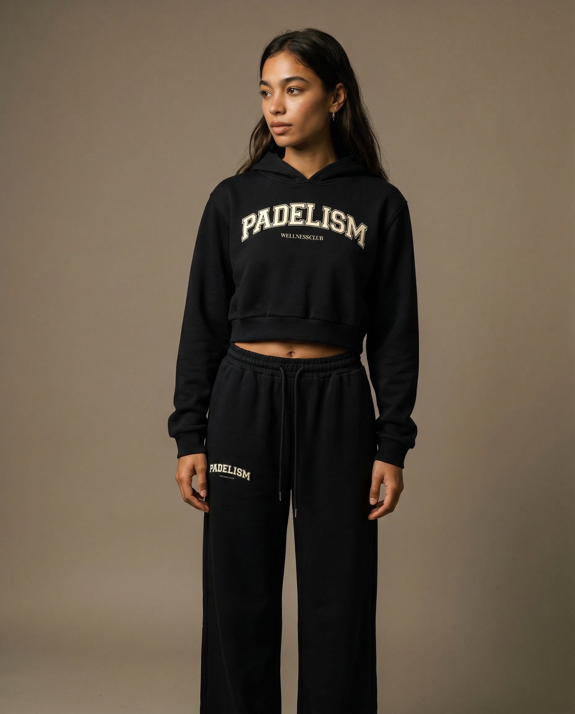 Padelism Wellness Club Cropped Hoodie