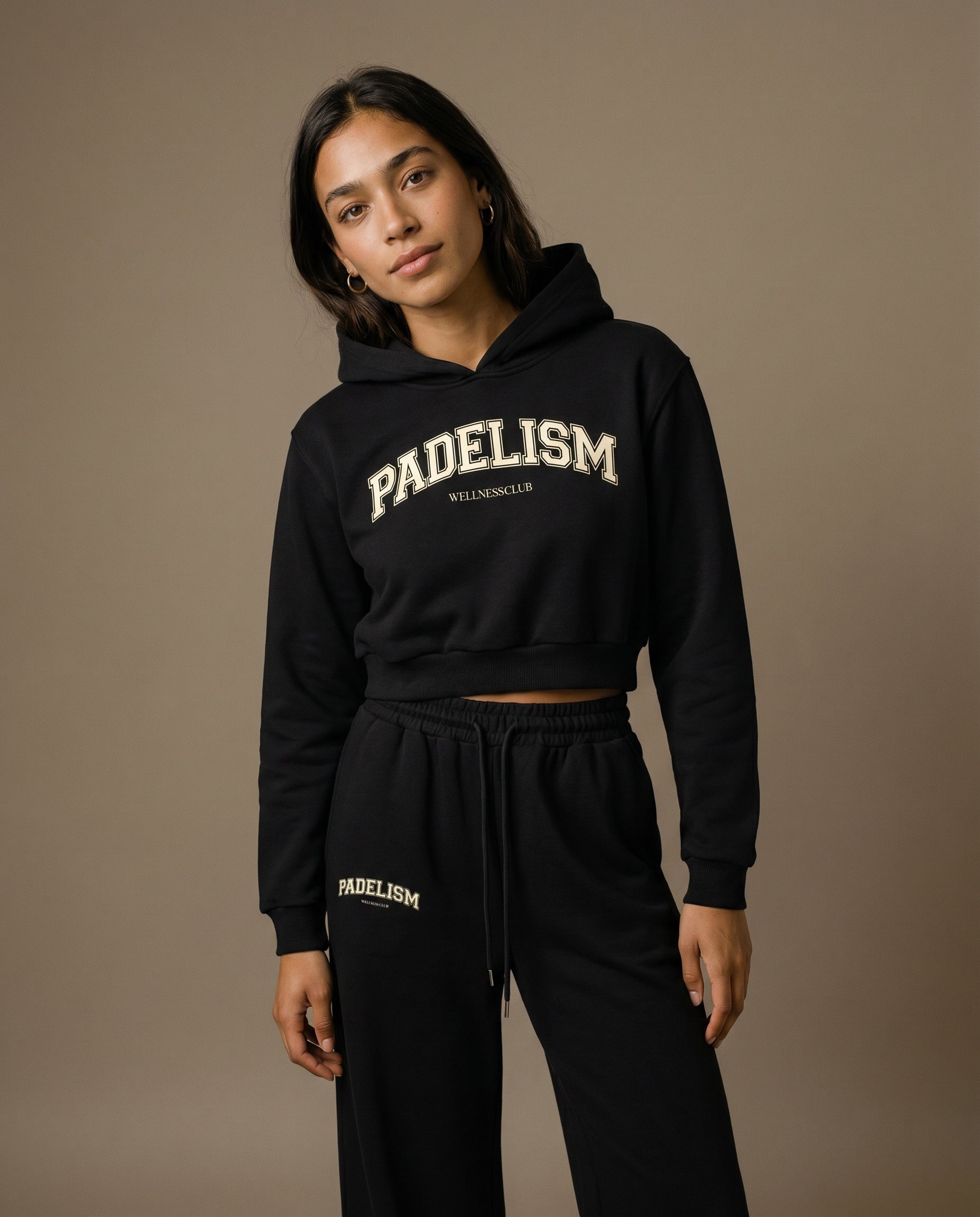 Padelism Wellness Club Cropped Hoodie