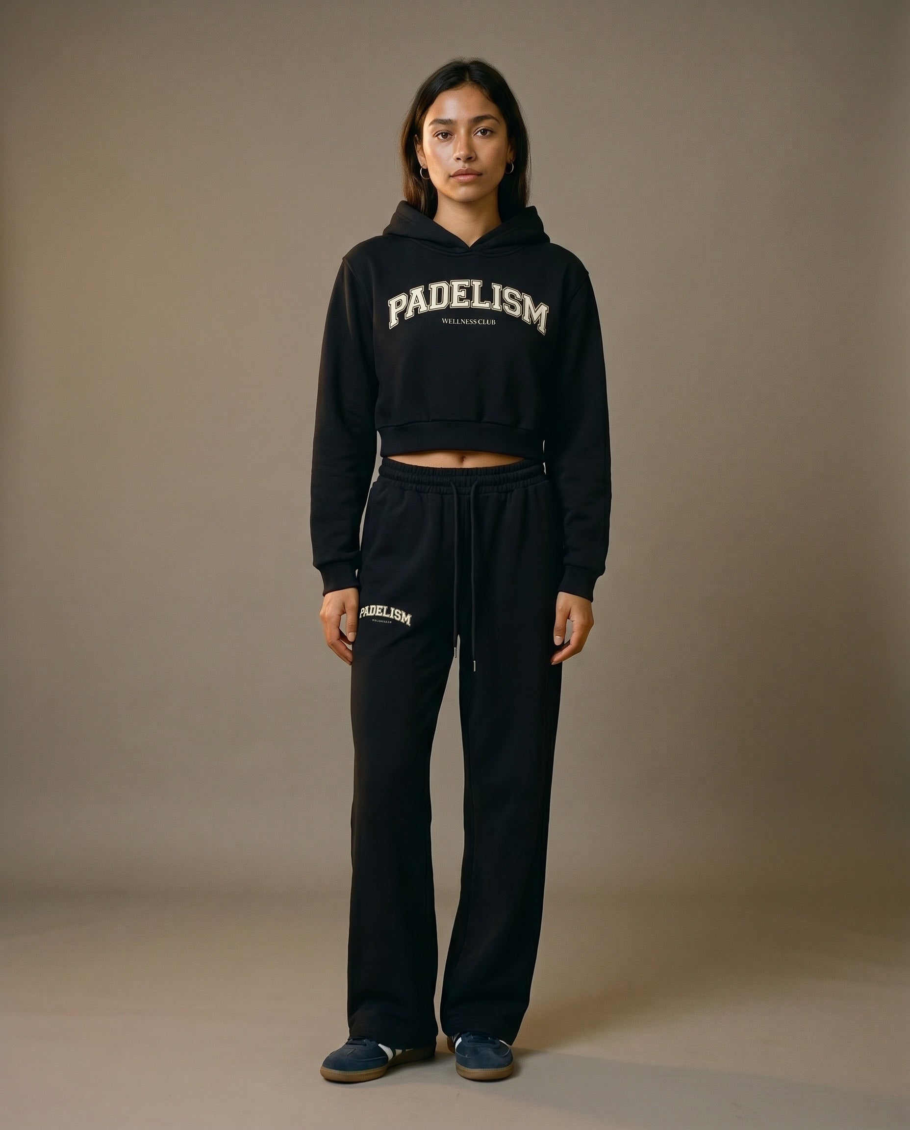 Padelism Wellness Club Cropped Hoodie
