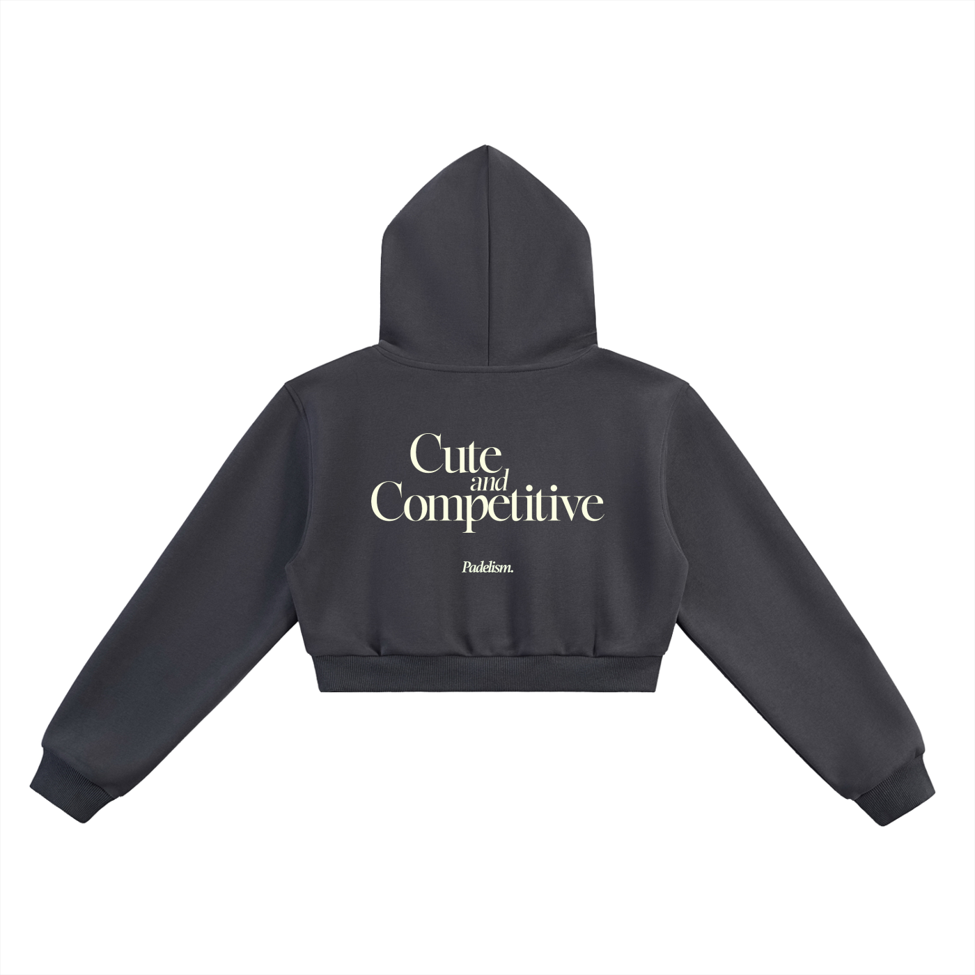 Cute and Competitive Cropped Hoodie