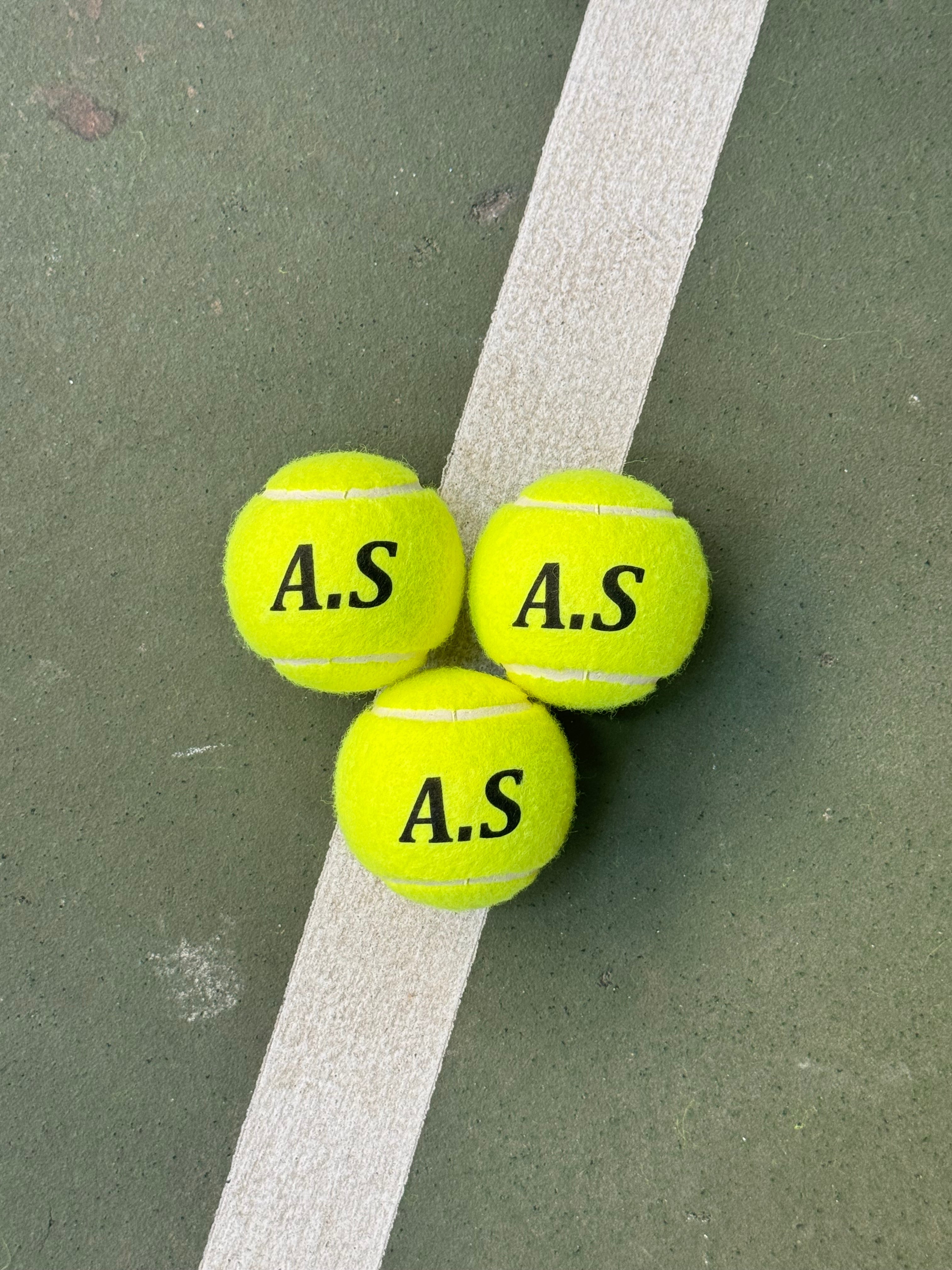 Personalised Padel Balls - Standard text edition