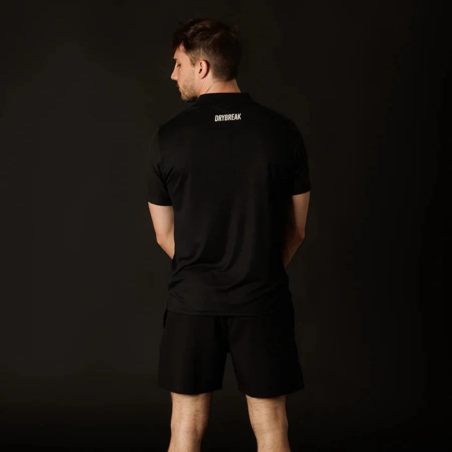 Men's Polo Shirt Drybreak Black