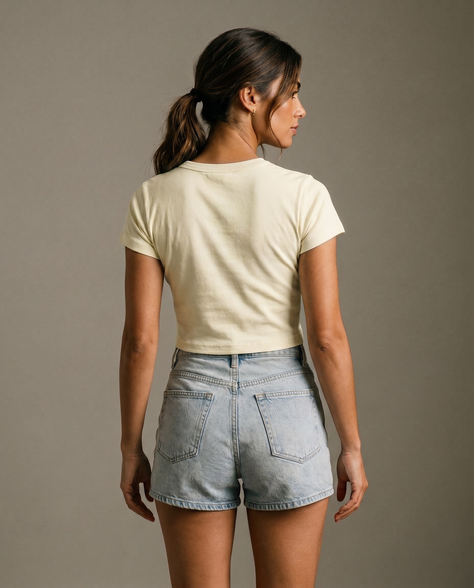 Cute and Competitive Cropped T-Shirt