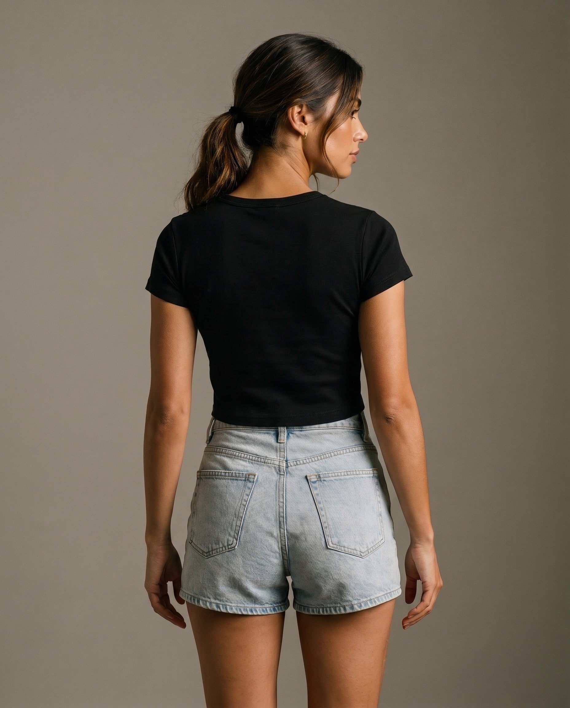 Cute and Competitive Cropped T-Shirt