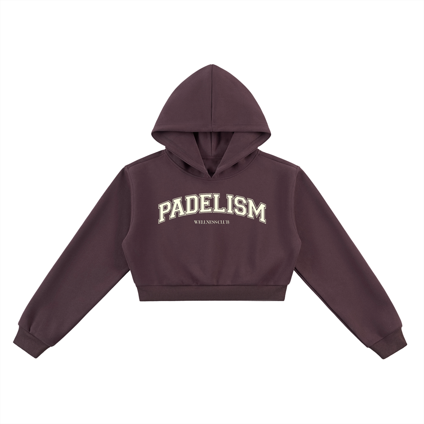 Padelism Wellness Club Cropped Hoodie