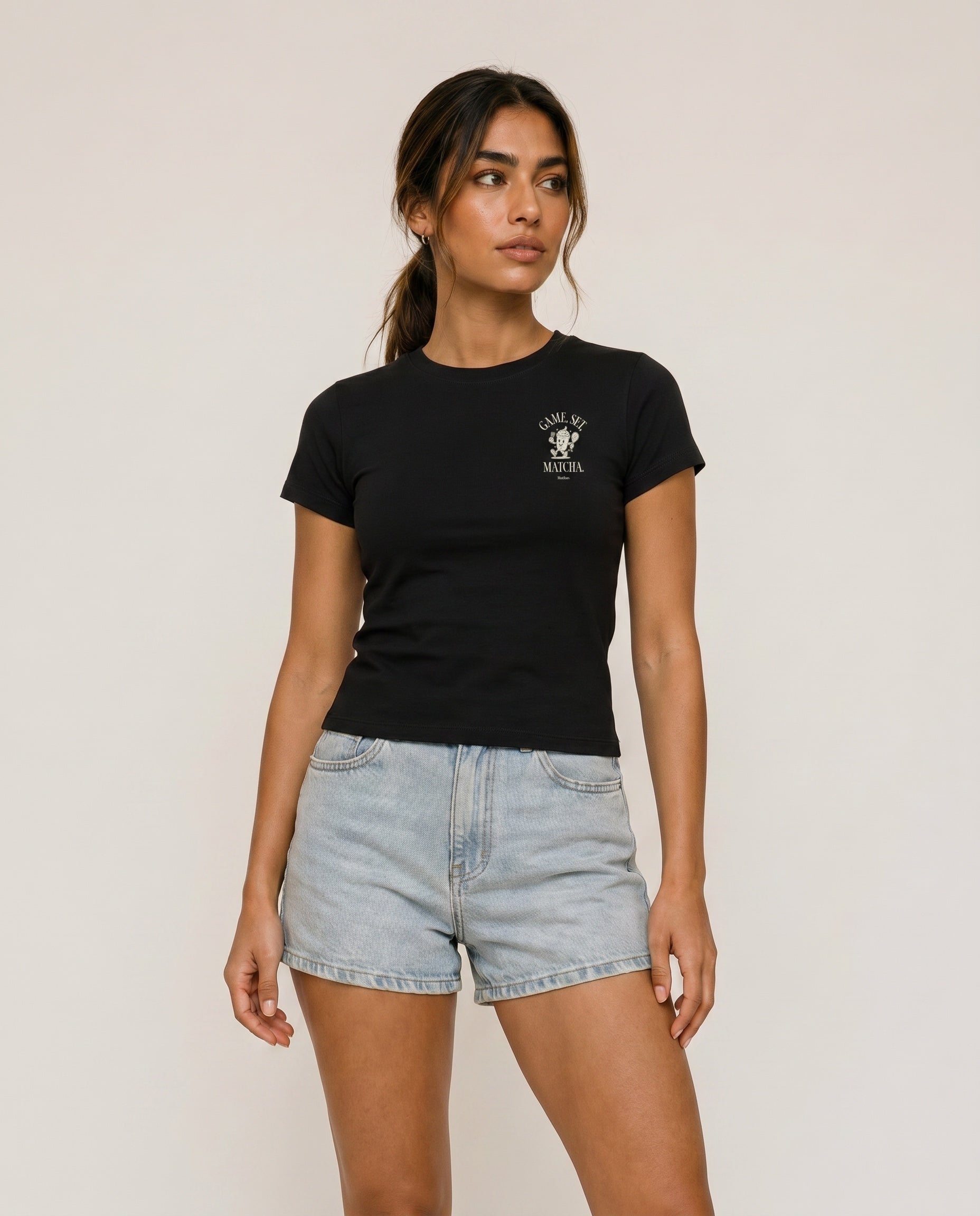 Game, Set, Matcha Crewneck T-Shirt