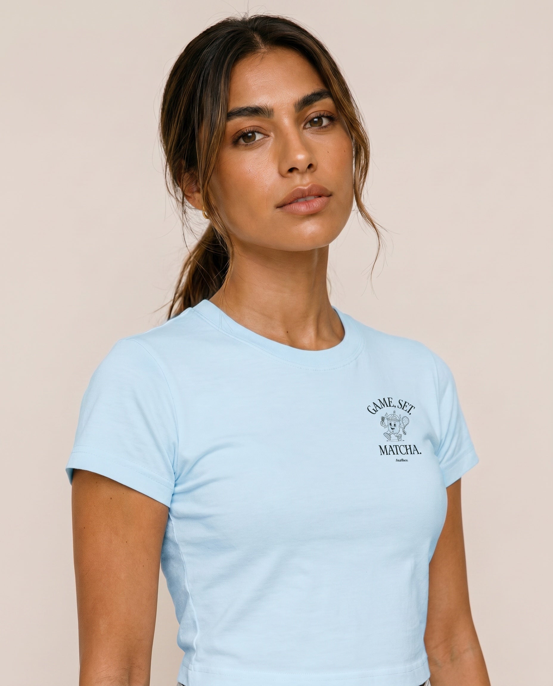 Game, Set, Matcha Crewneck T-Shirt