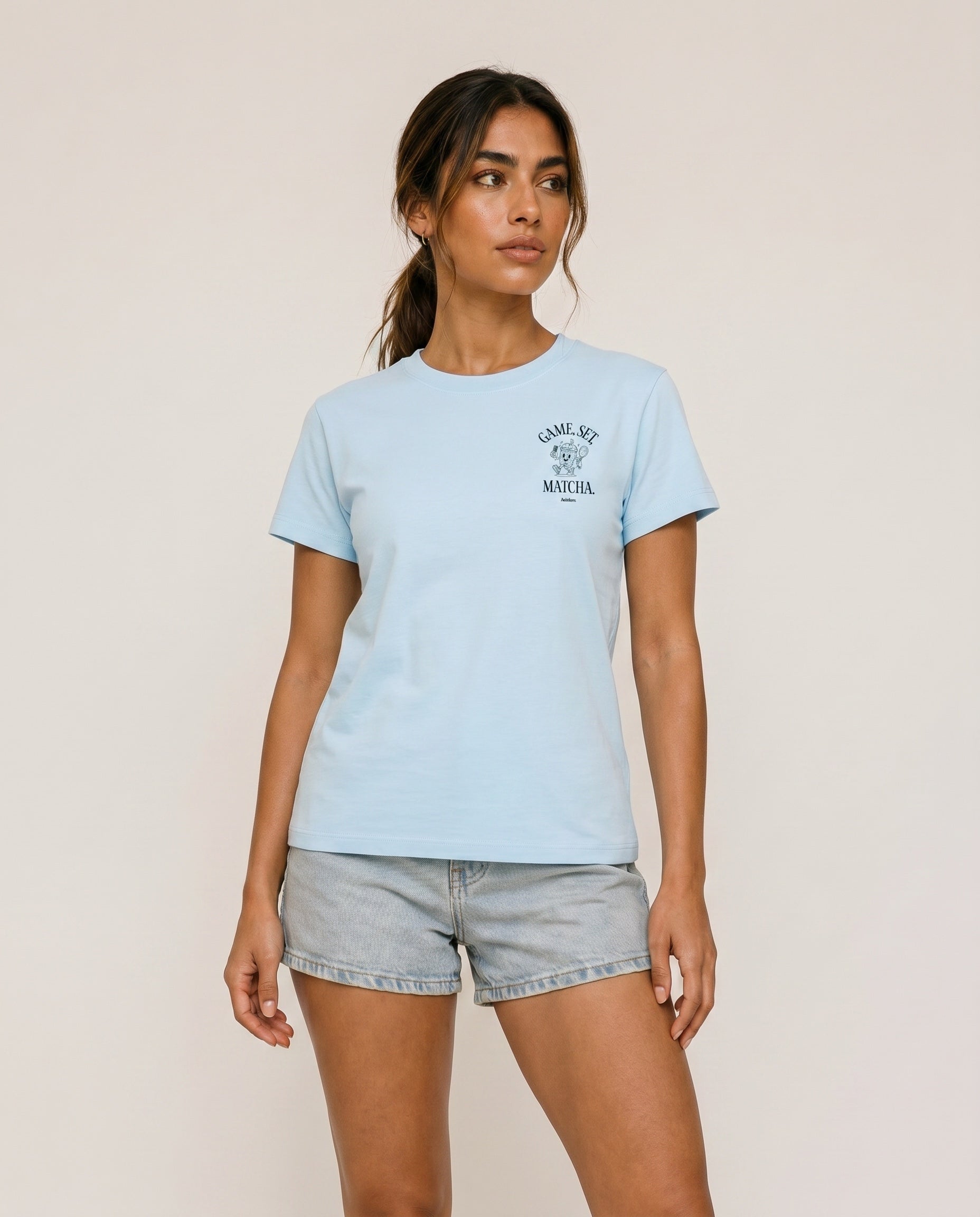 Game, Set, Matcha Crewneck T-Shirt