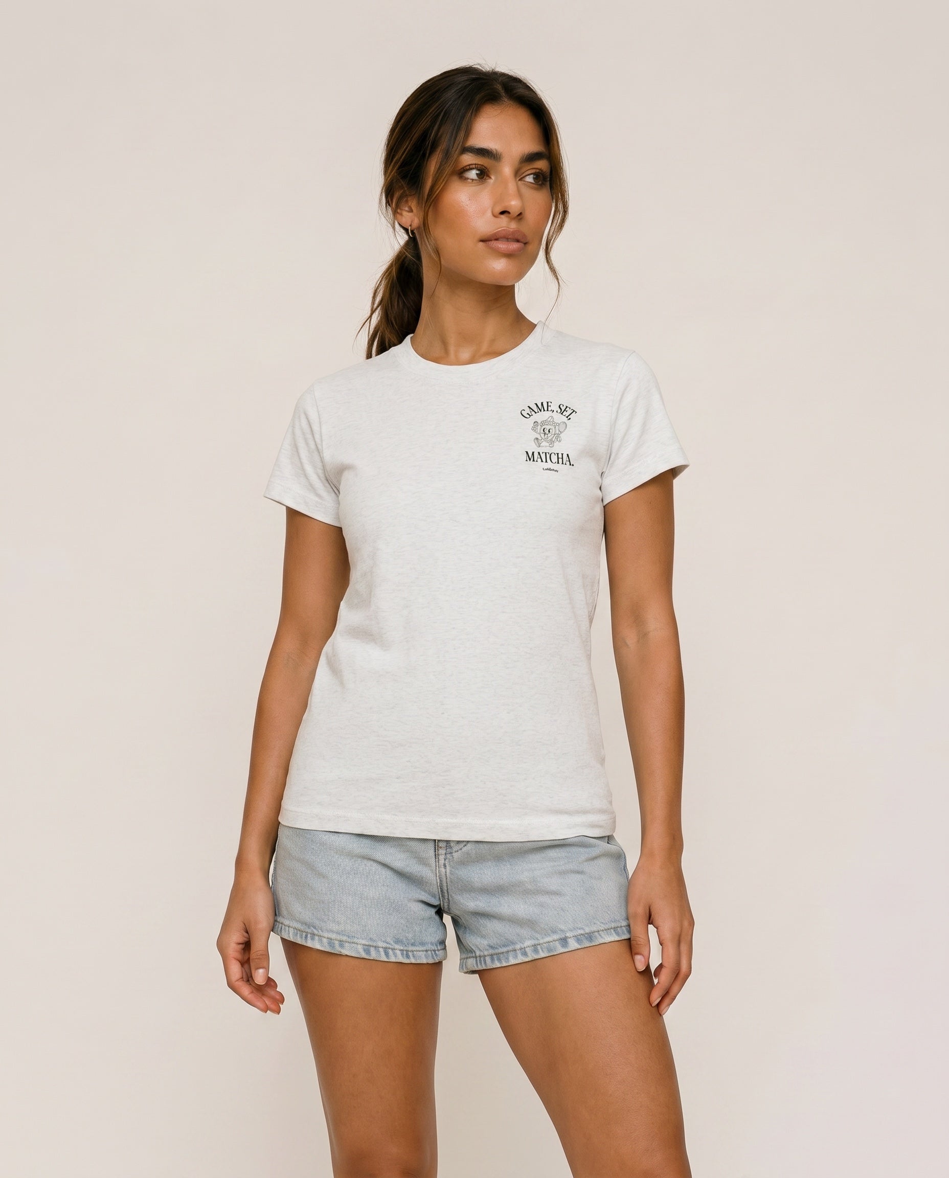 Game, Set, Matcha Crewneck T-Shirt