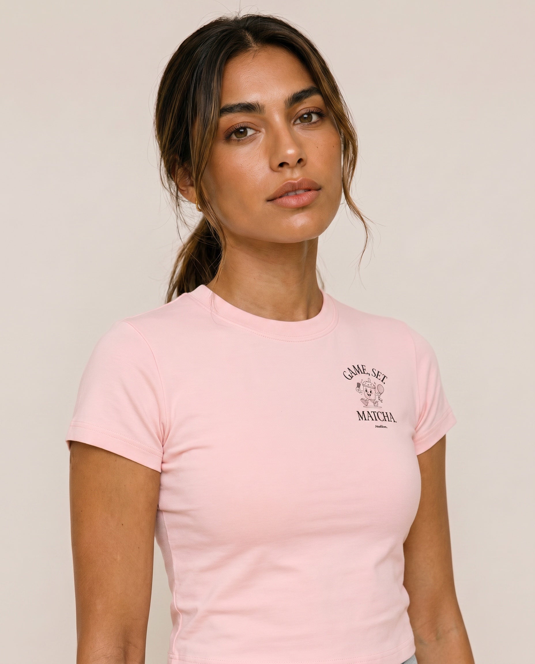 Game, Set, Matcha Crewneck T-Shirt
