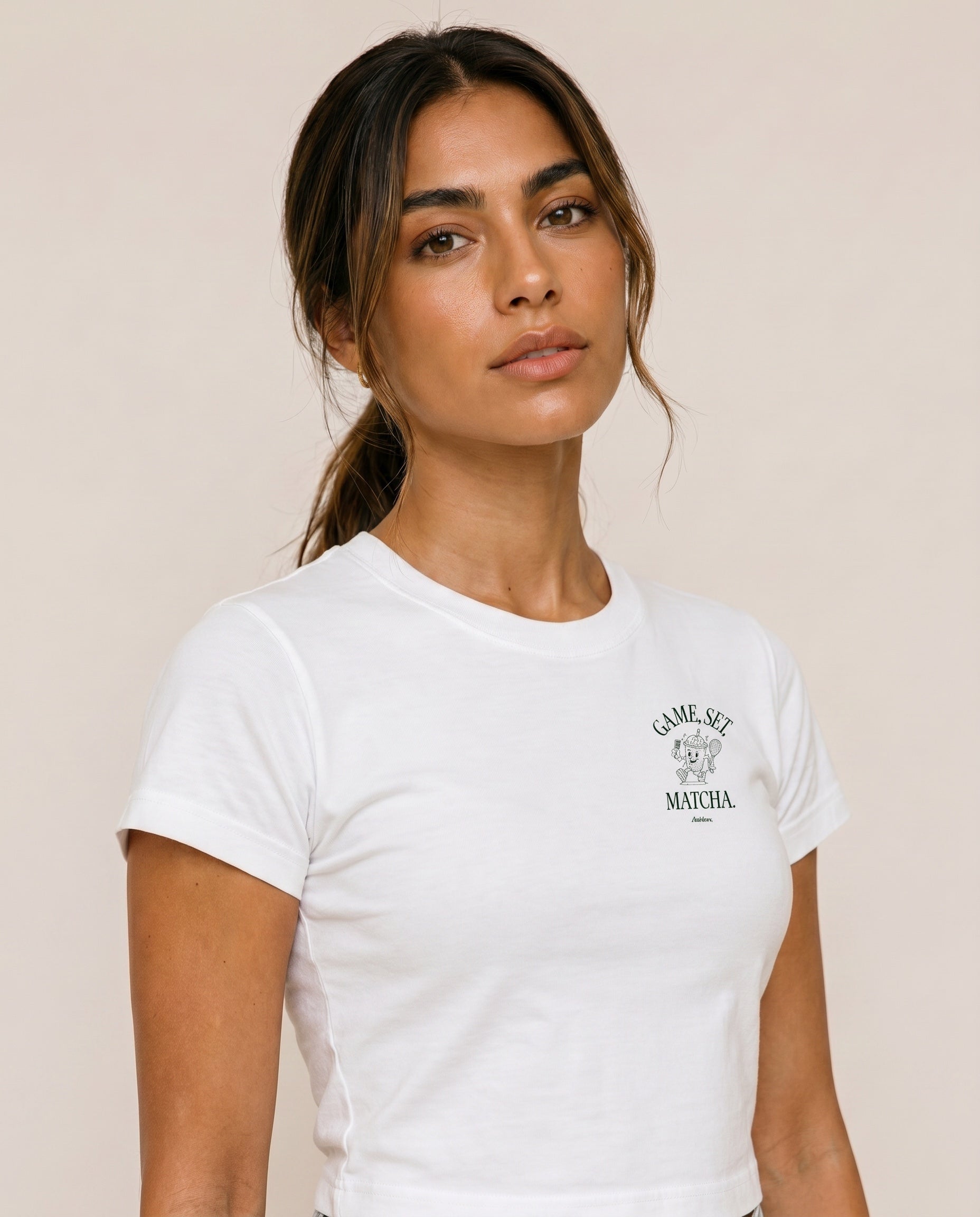 Game, Set, Matcha Crewneck T-Shirt