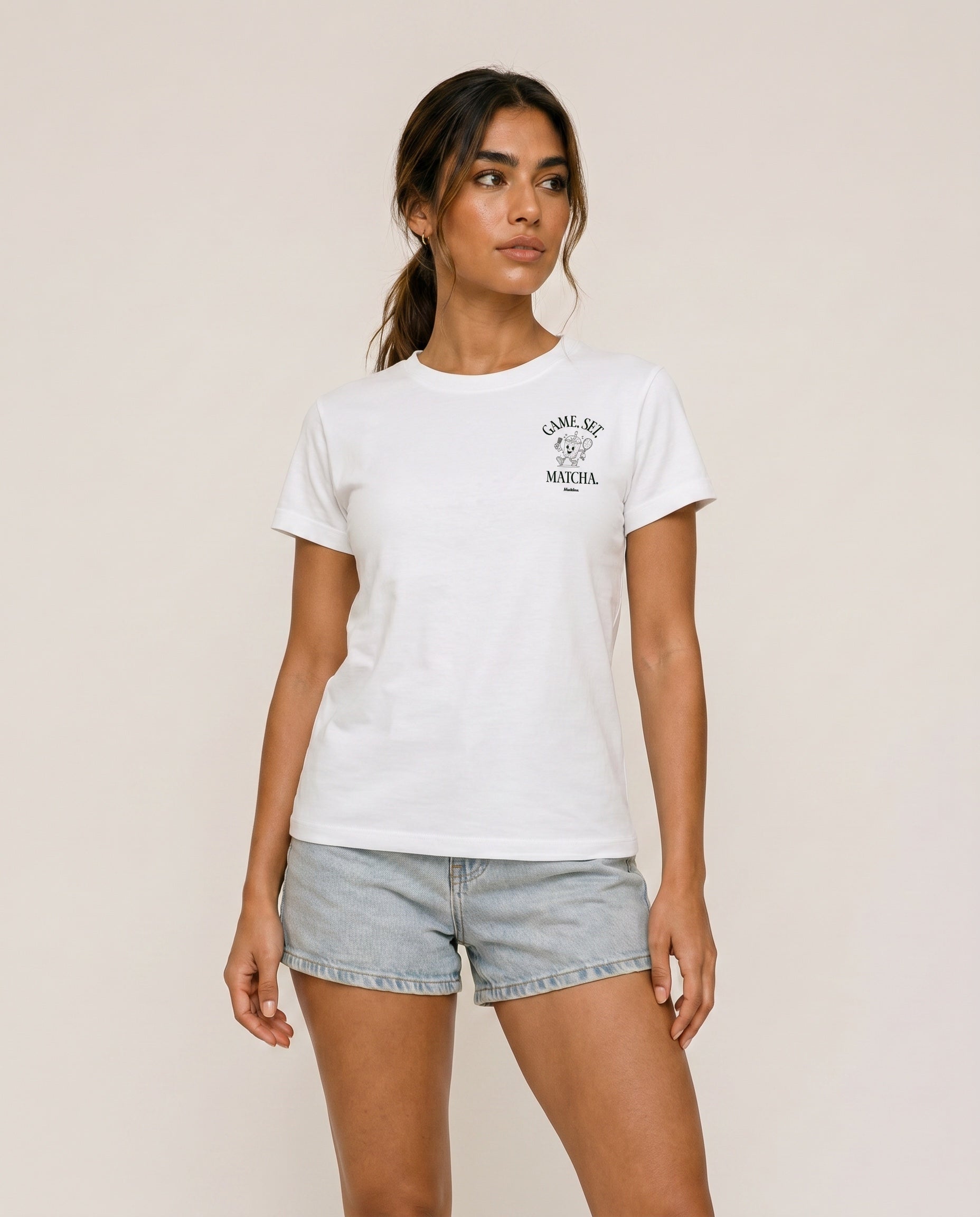 Game, Set, Matcha Crewneck T-Shirt