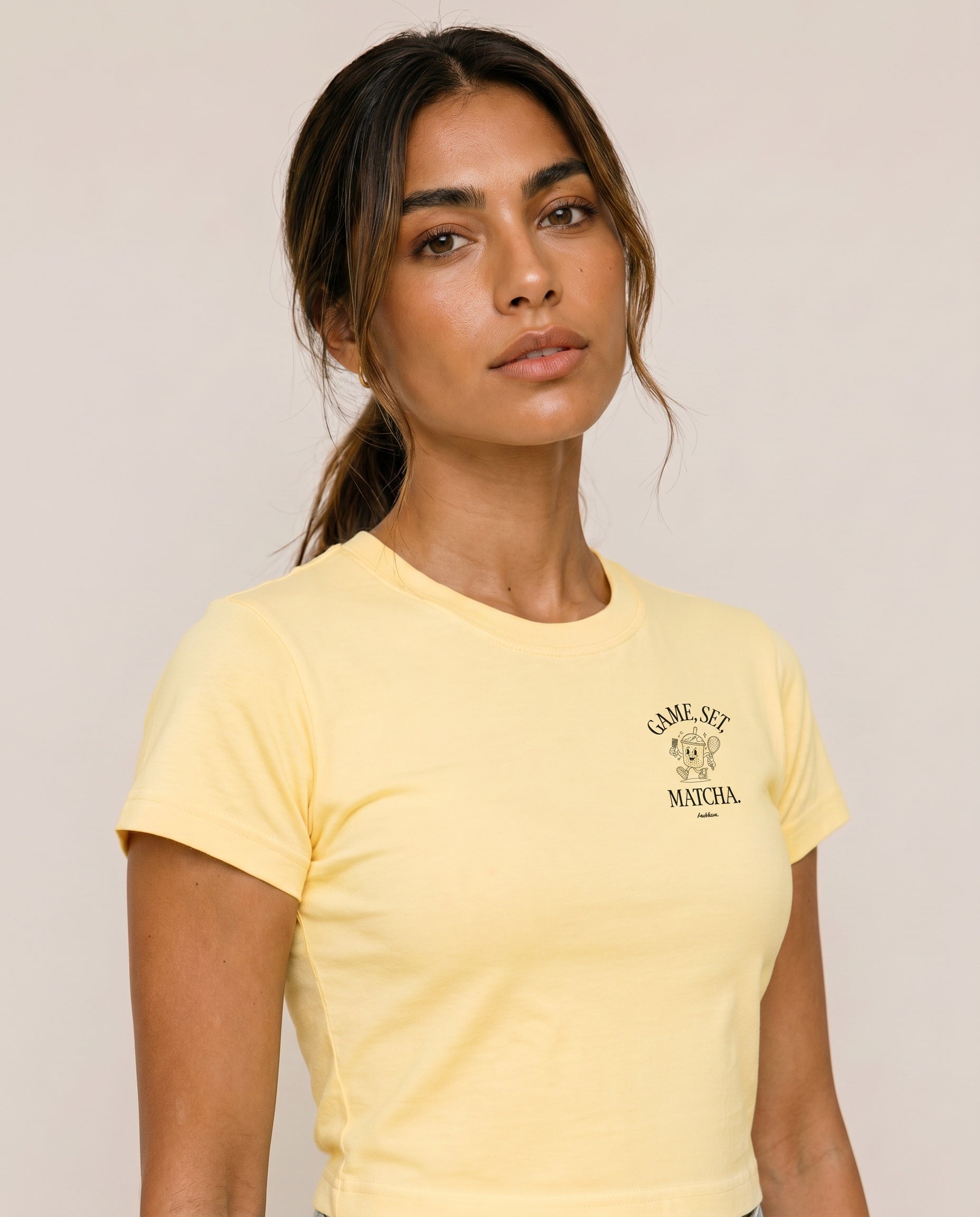 Game, Set, Matcha Crewneck T-Shirt