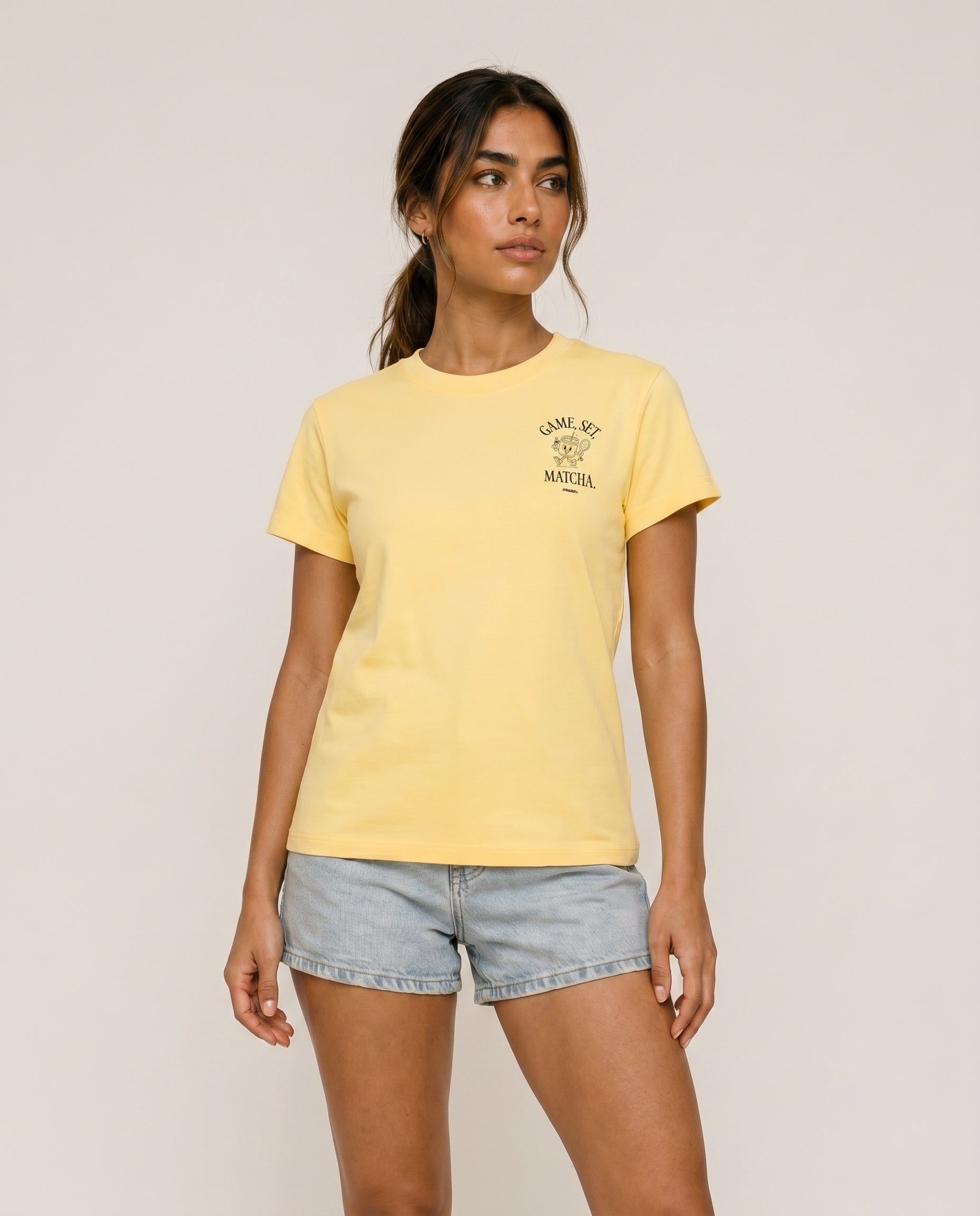 Game, Set, Matcha Crewneck T-Shirt