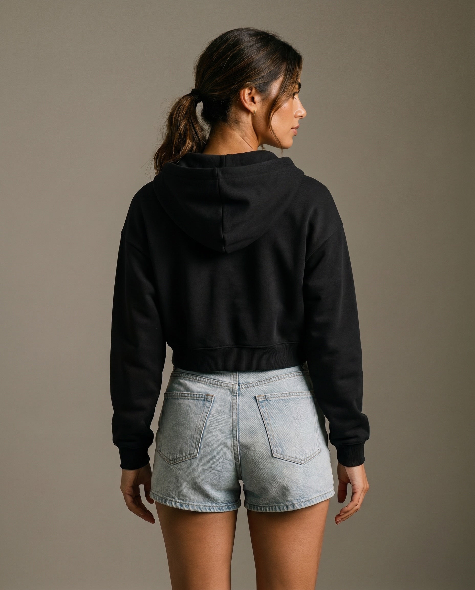 Game, Set, Matcha Cropped Hoodie