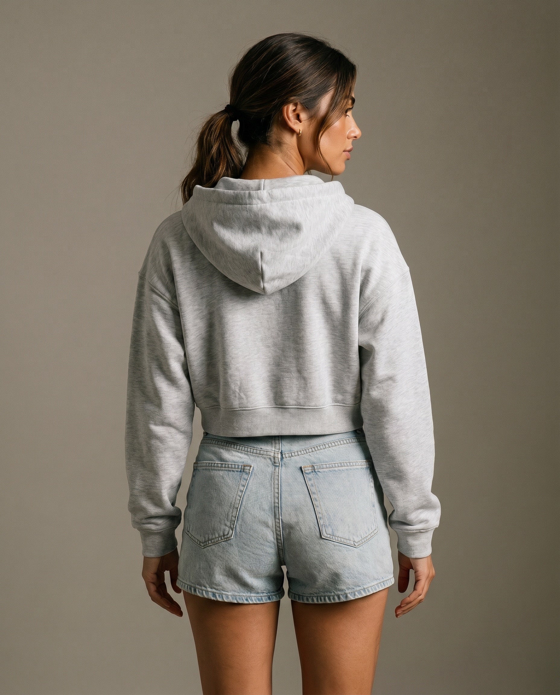 Game, Set, Matcha Cropped Hoodie