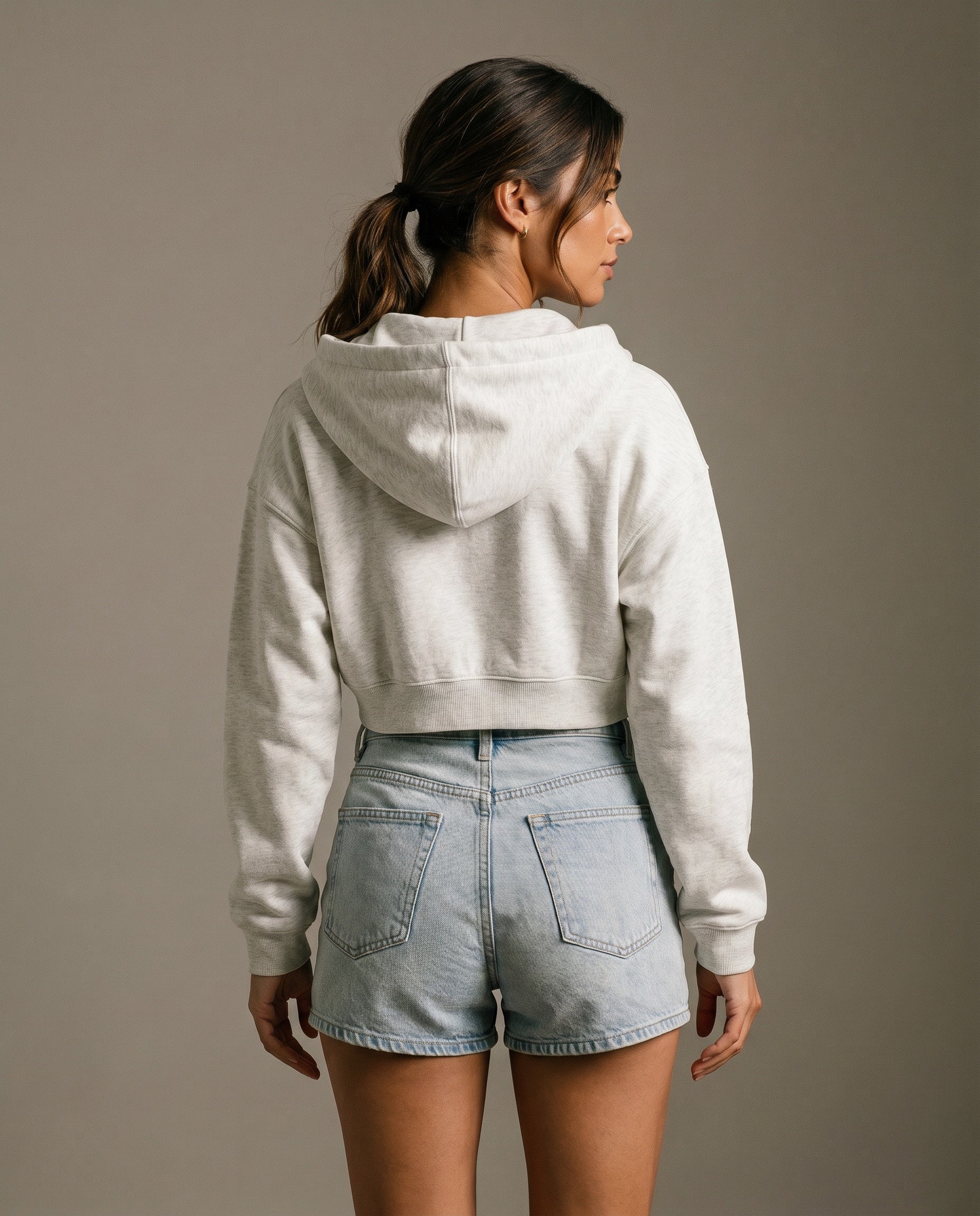 Game, Set, Matcha Cropped Hoodie