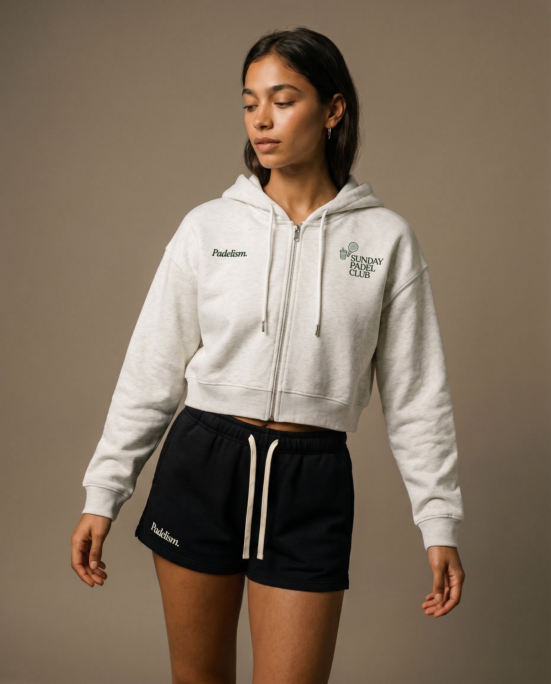 Sunday Padel Club Cropped Hoodie