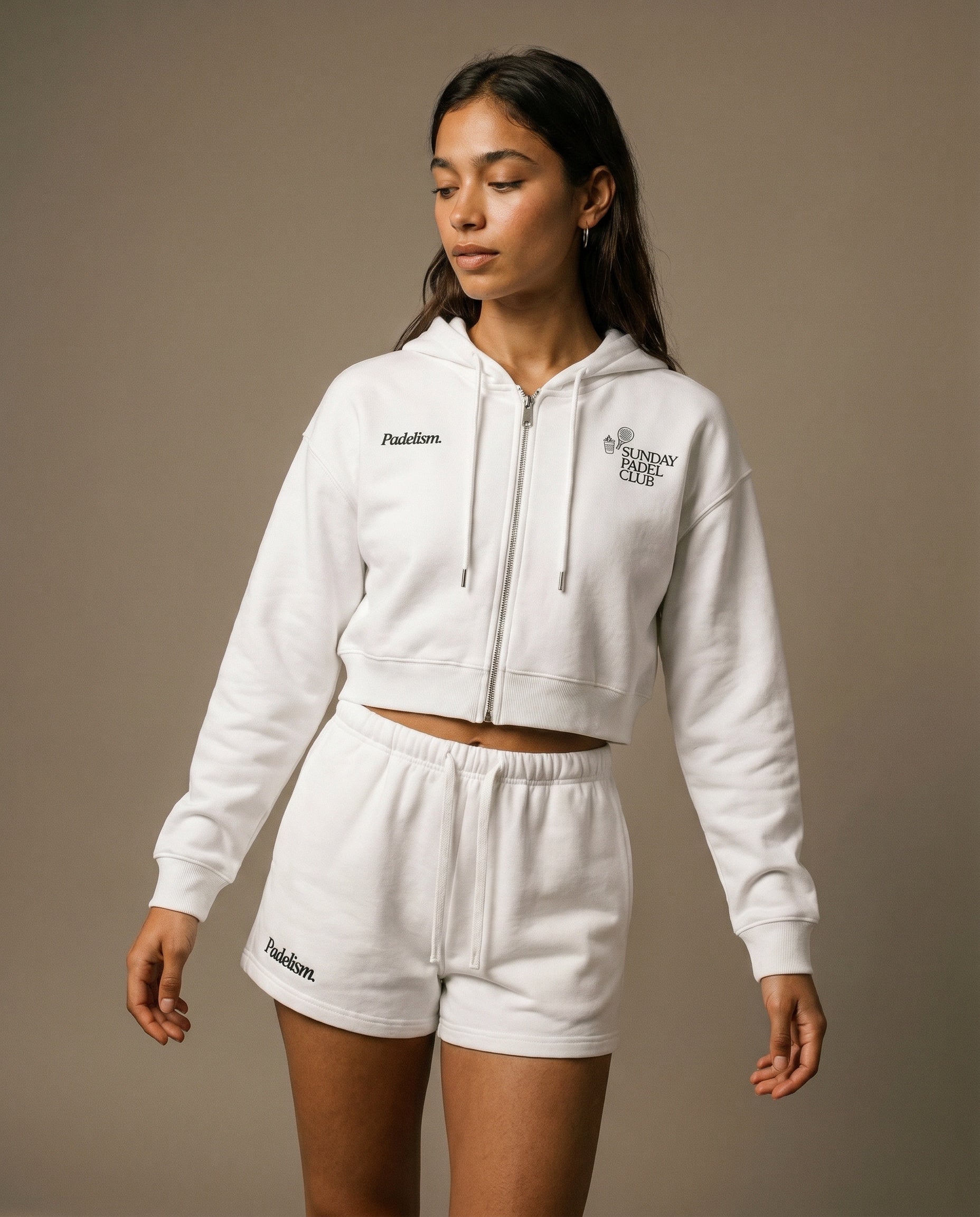 Sunday Padel Club Cropped Hoodie
