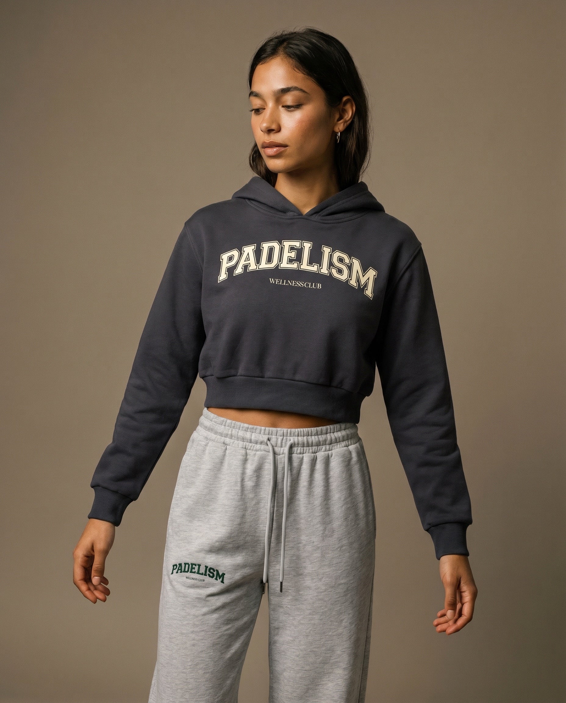 Padelism Wellness Club Cropped Hoodie