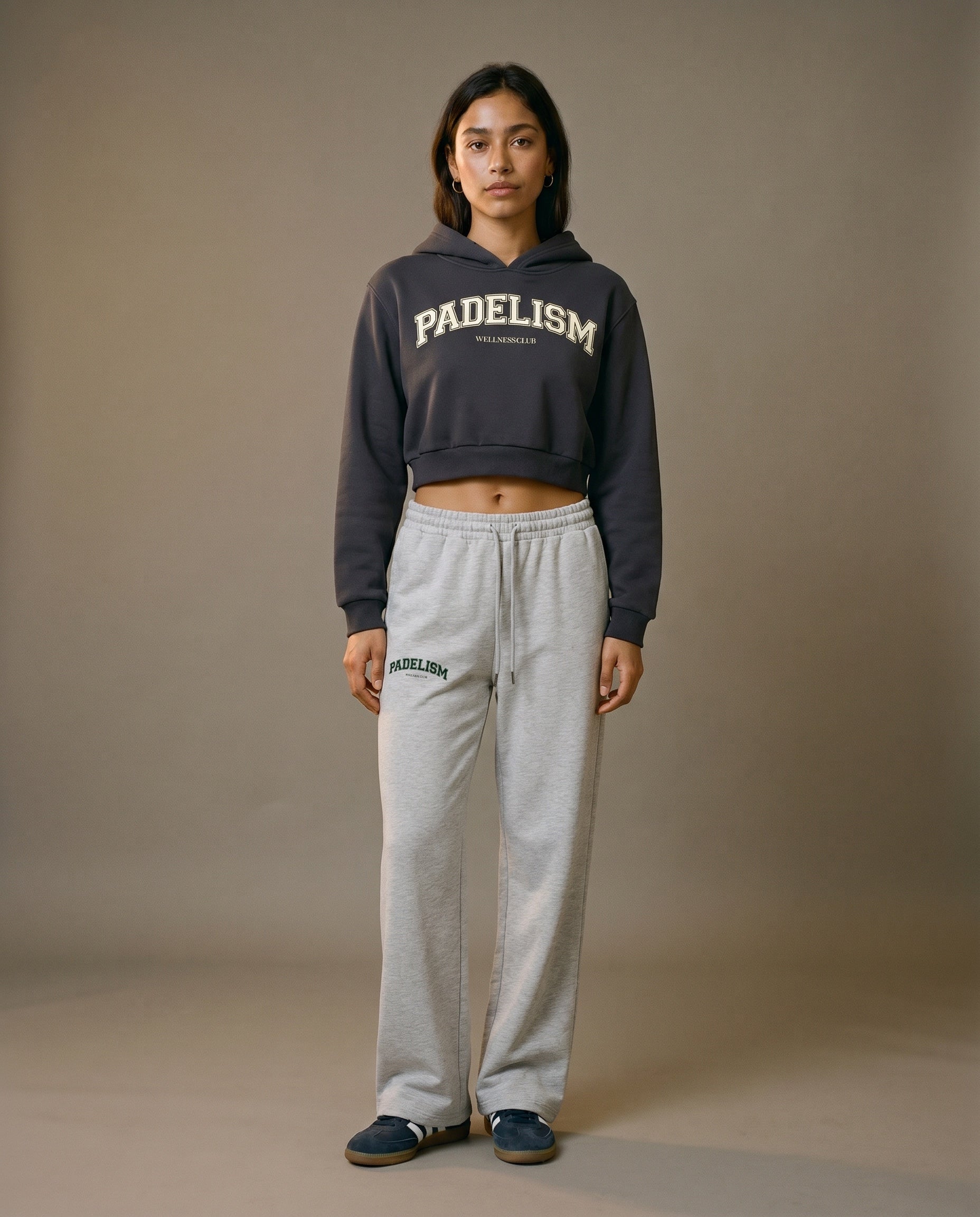 Padelism Wellness Club Cropped Hoodie