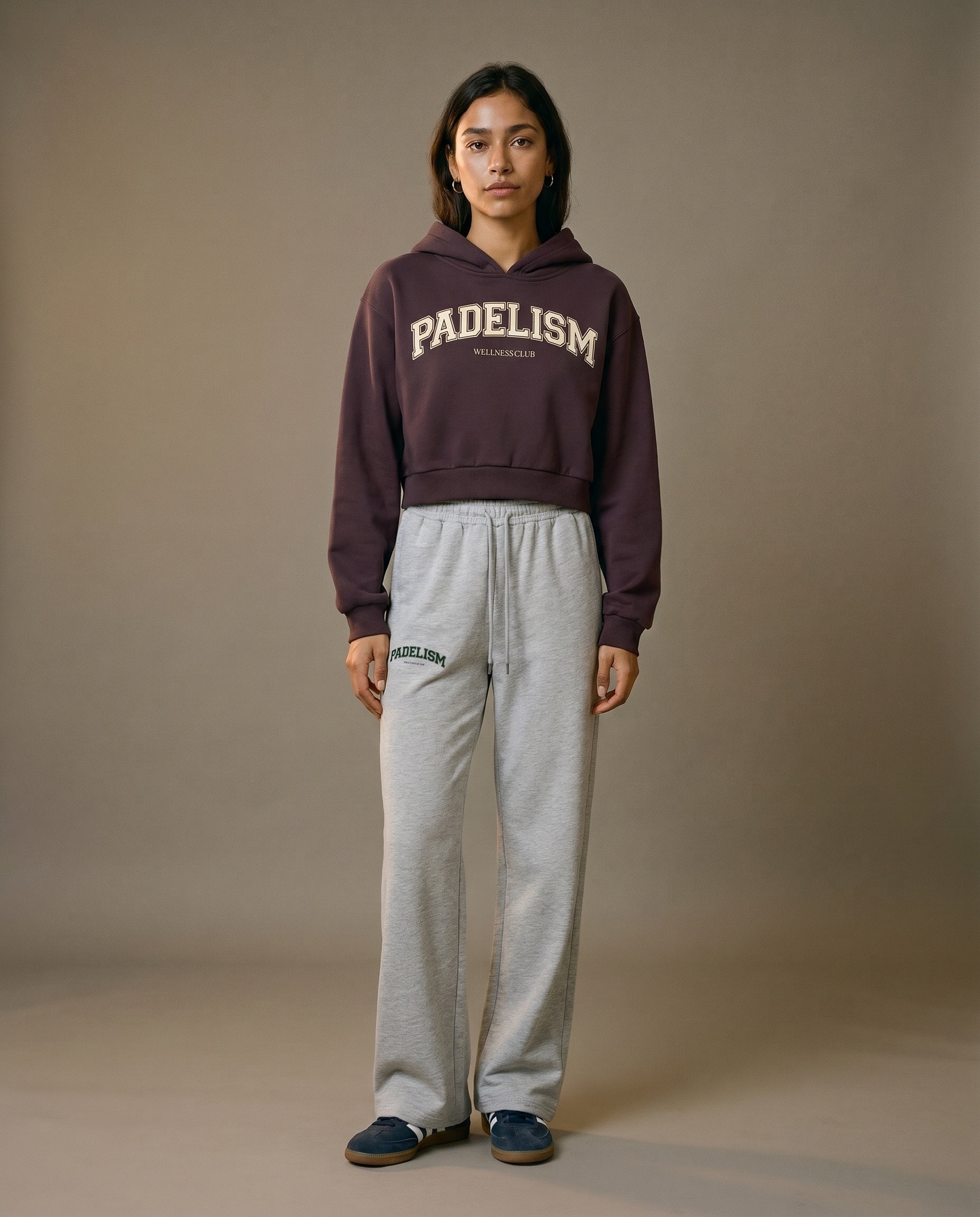 Padelism Wellness Club Cropped Hoodie