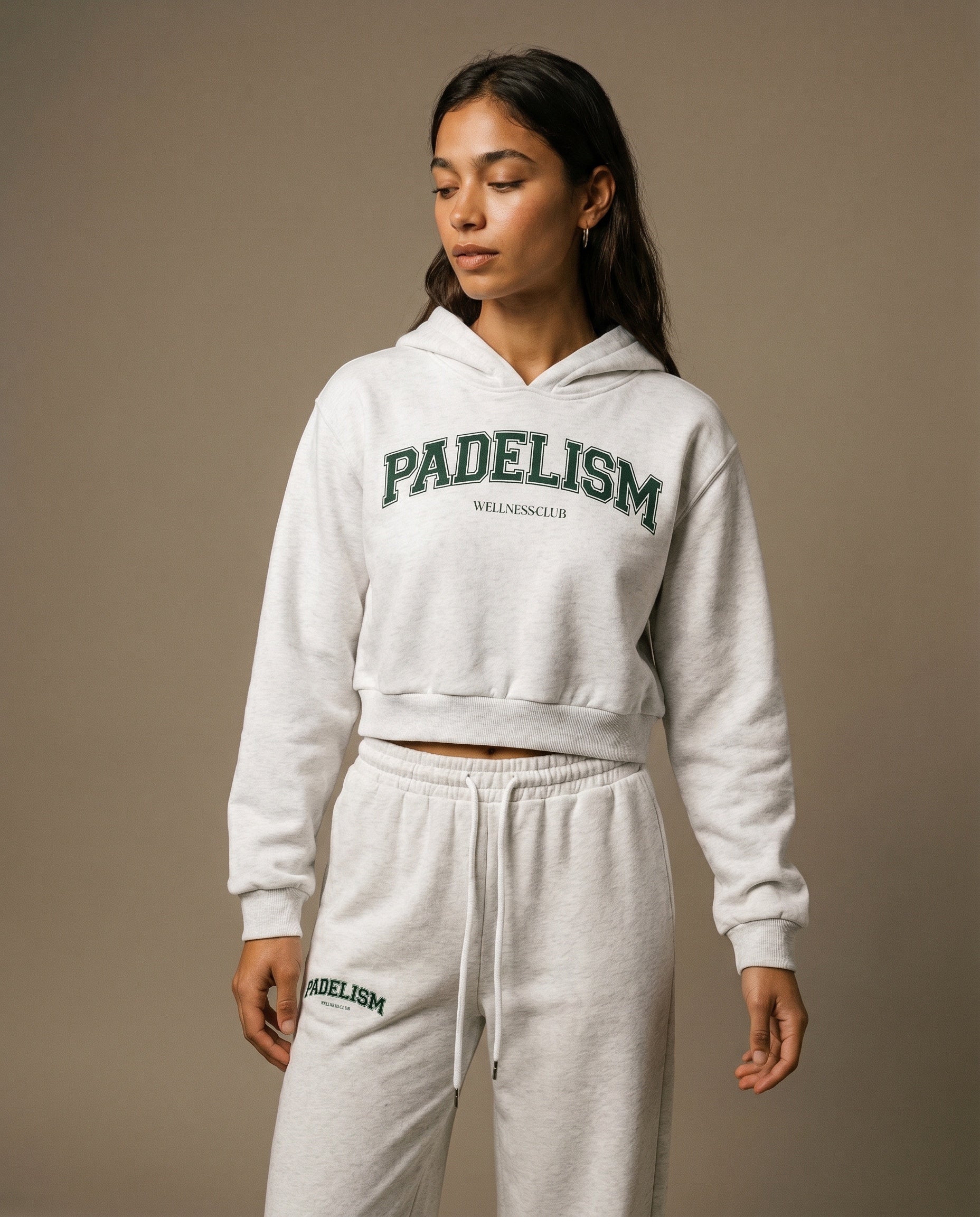 Padelism Wellness Club Cropped Hoodie