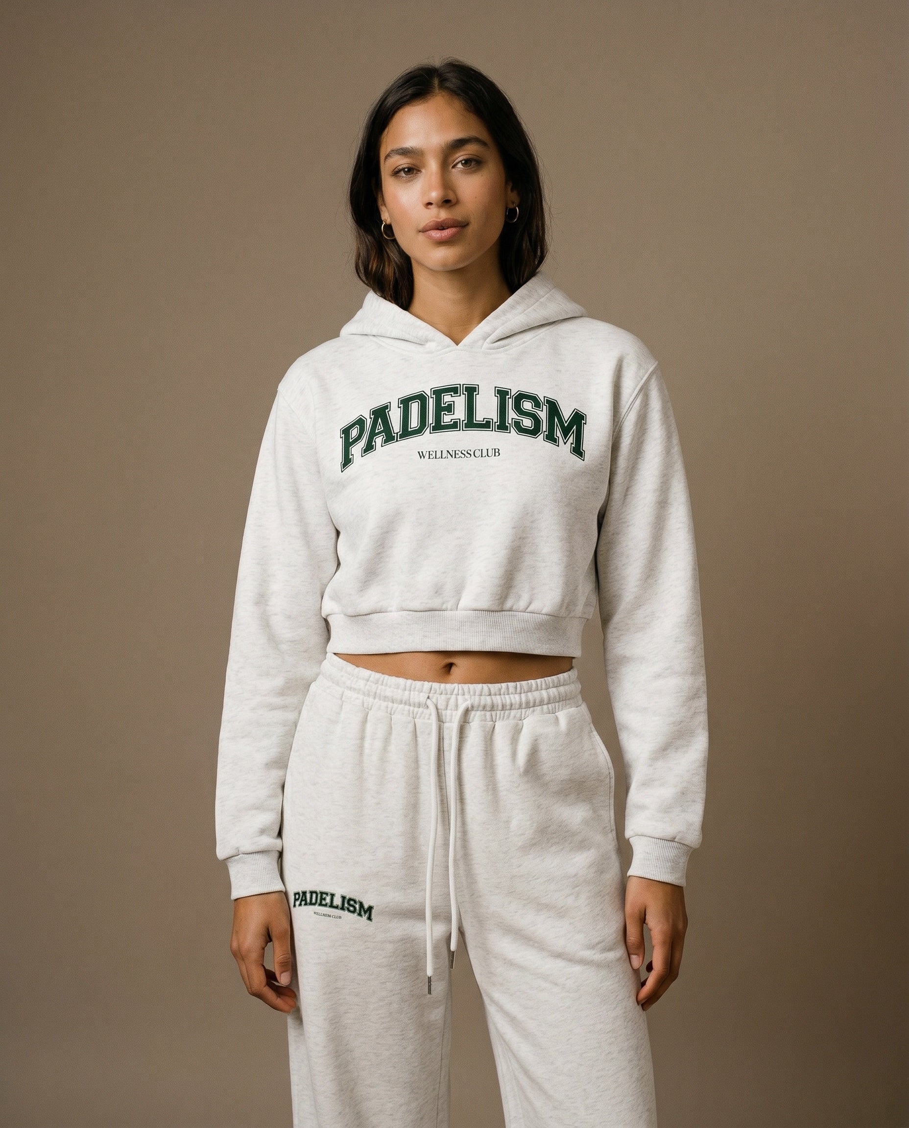 Padelism Wellness Club Cropped Hoodie