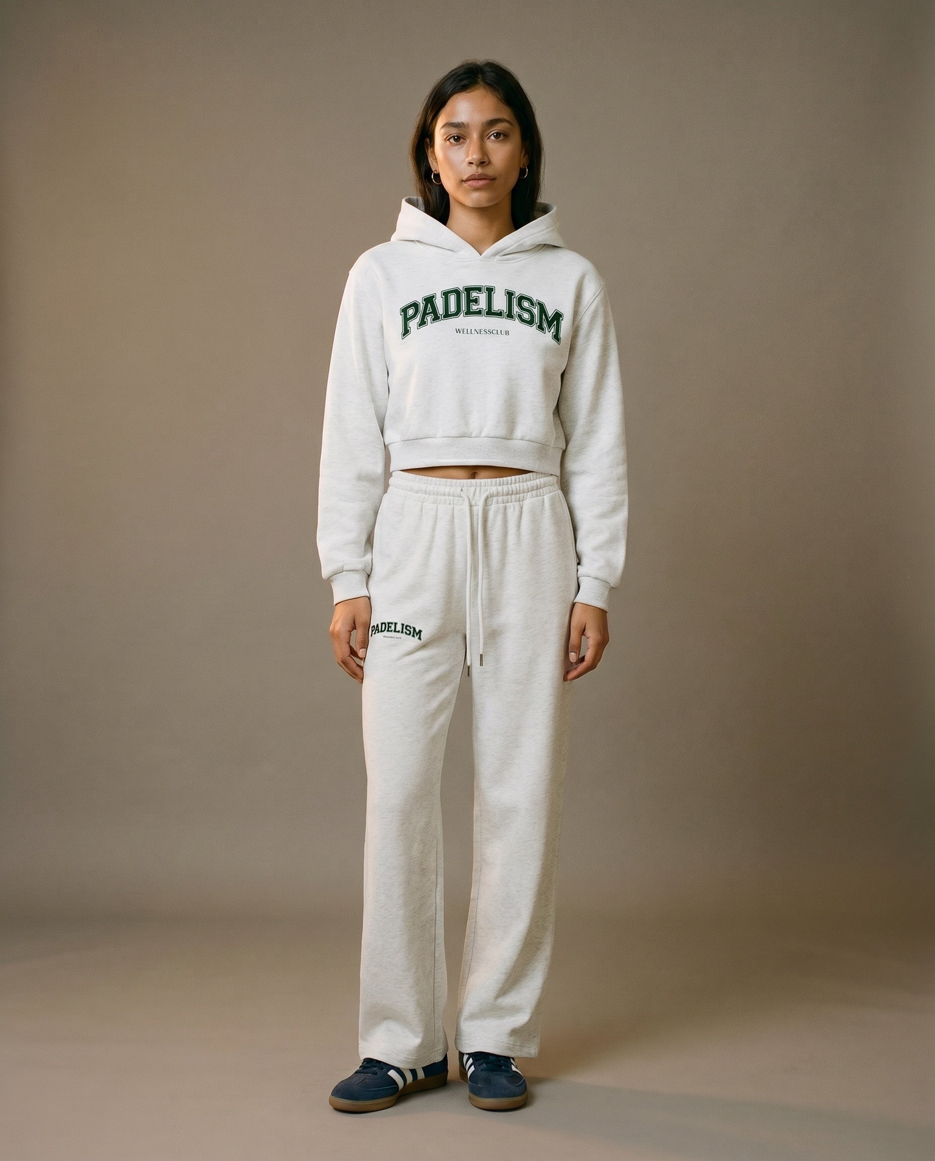 Padelism Wellness Club Cropped Hoodie